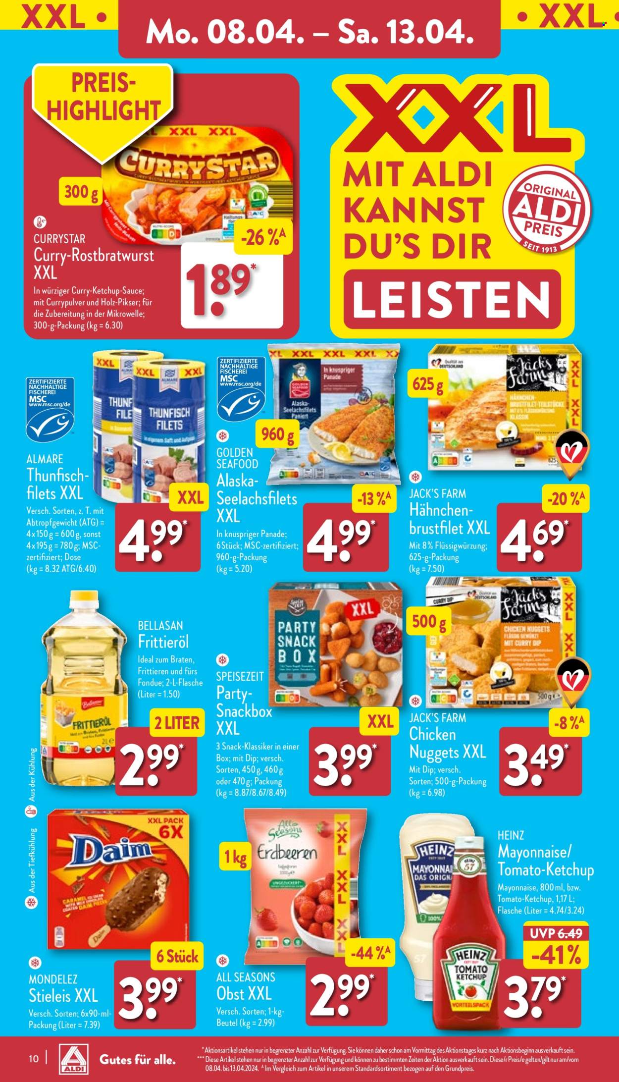 ALDI Nord Prospekte  - 8.04.2024 - 13.04.2024. Seite 10