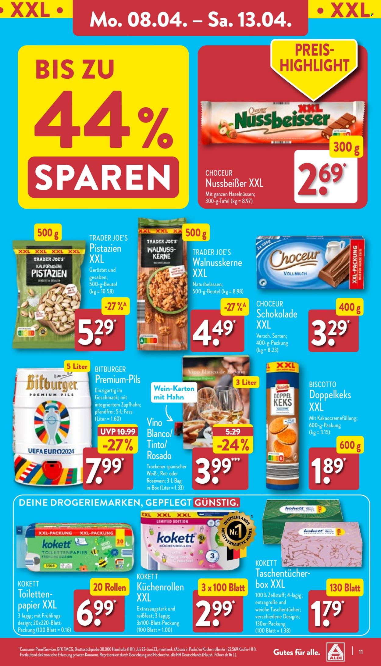ALDI Nord Prospekte  - 8.04.2024 - 13.04.2024. Seite 11