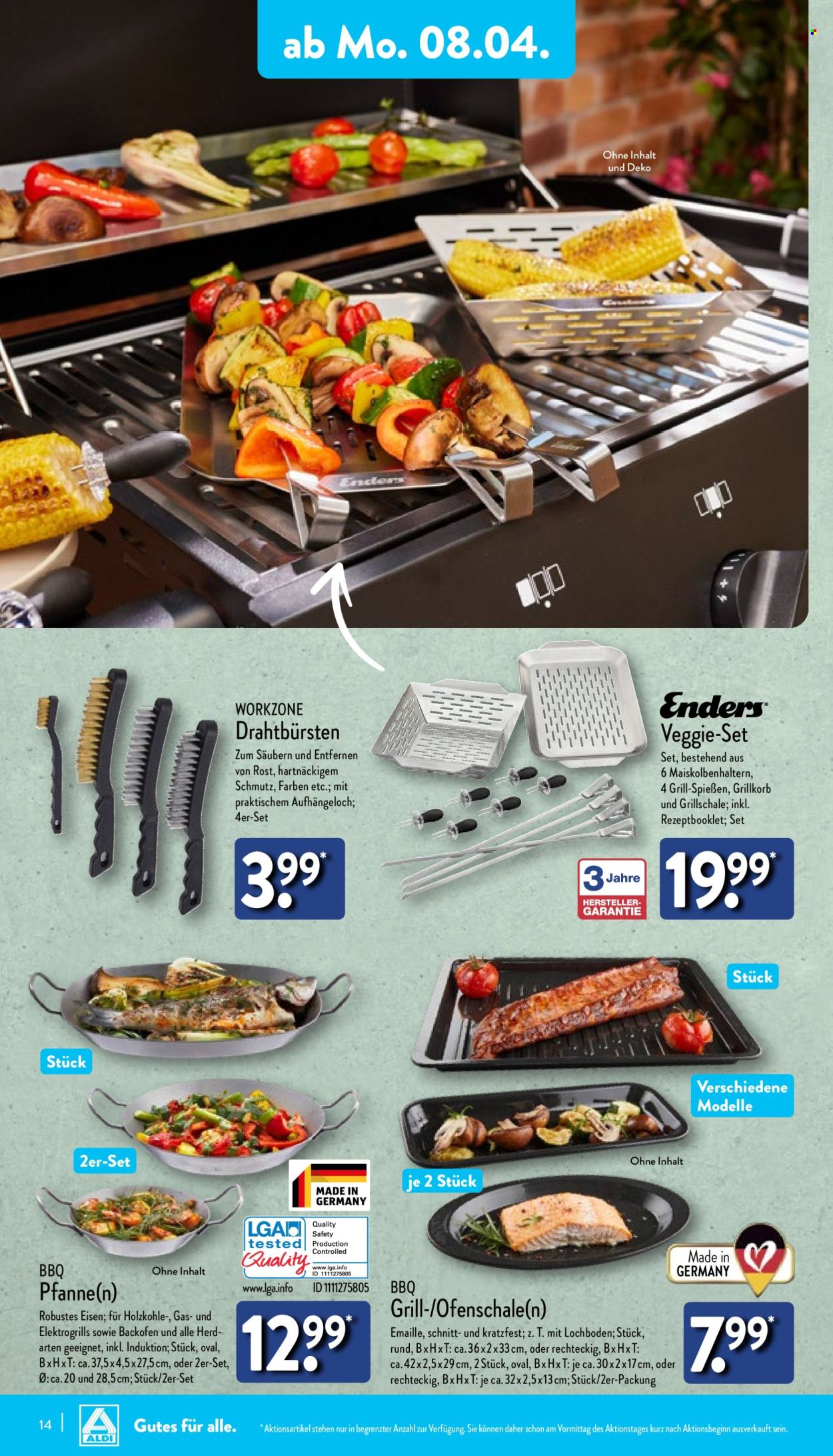 ALDI Nord Prospekte  - 8.04.2024 - 13.04.2024. Seite 14