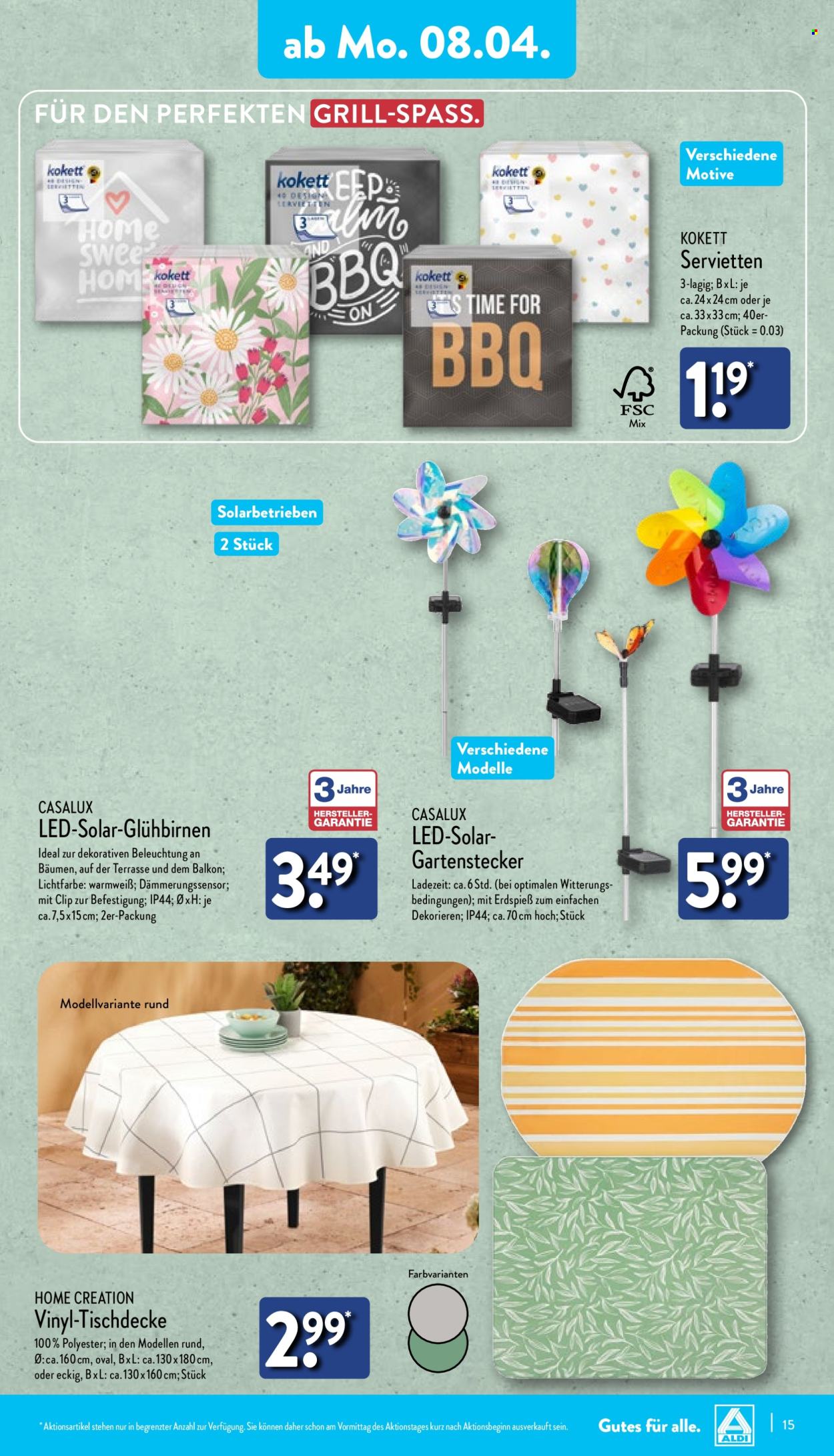 ALDI Nord Prospekte  - 8.04.2024 - 13.04.2024. Seite 15
