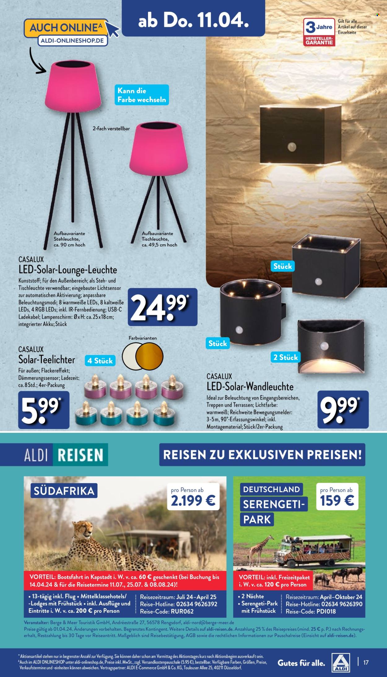 ALDI Nord Prospekte  - 8.04.2024 - 13.04.2024. Seite 17