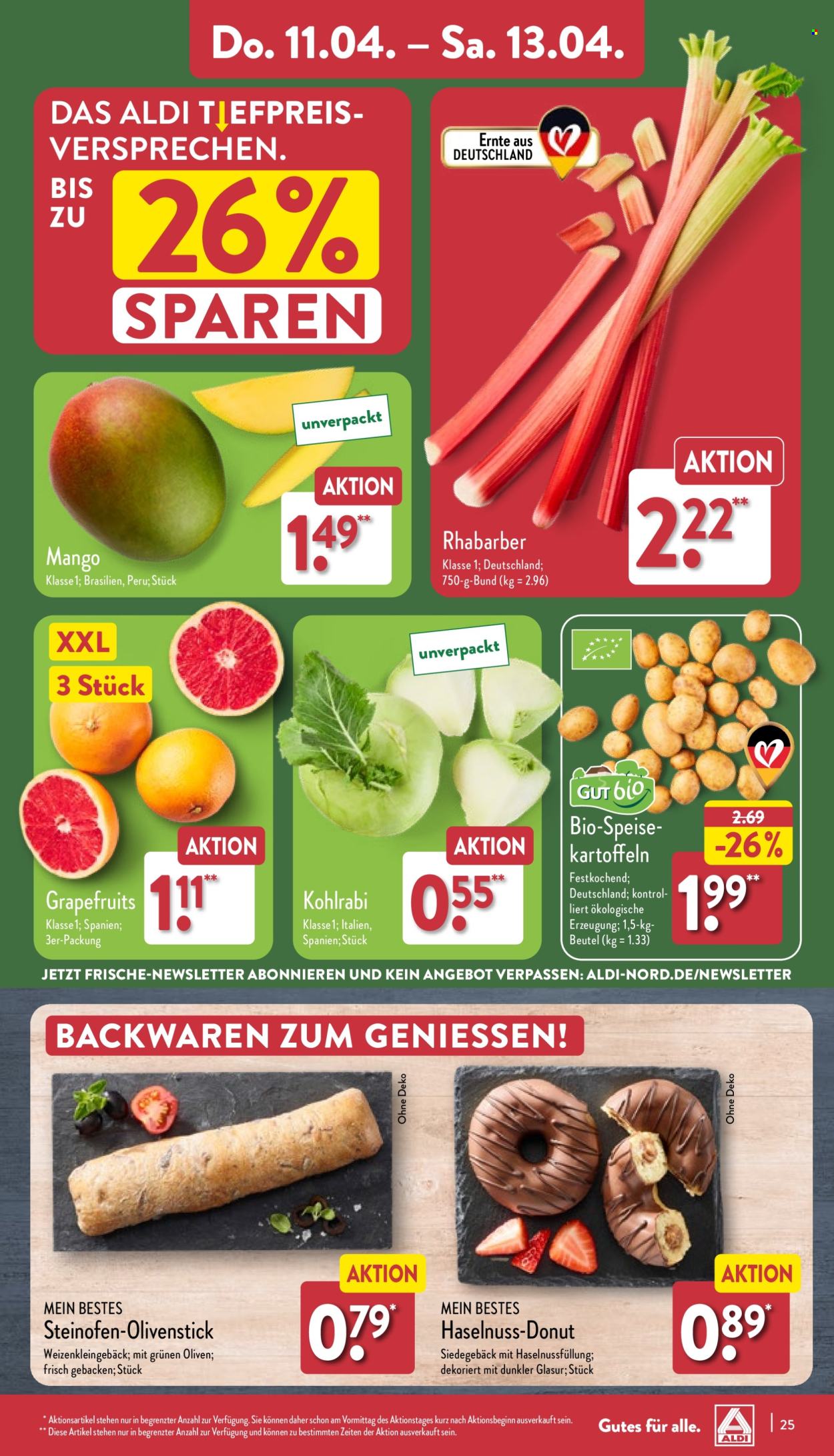 ALDI Nord Prospekte  - 8.04.2024 - 13.04.2024. Seite 25