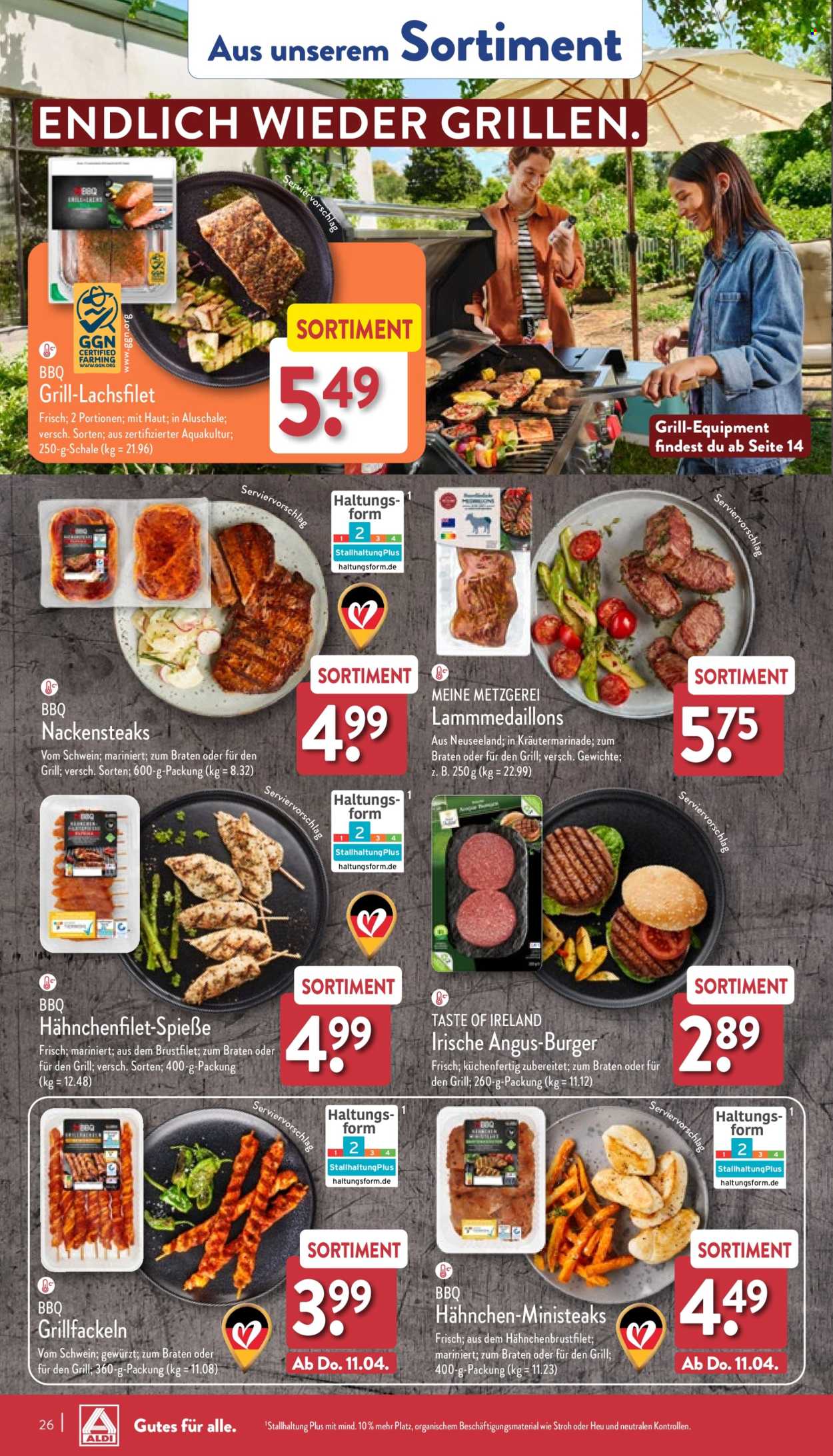 ALDI Nord Prospekte  - 8.04.2024 - 13.04.2024. Seite 26