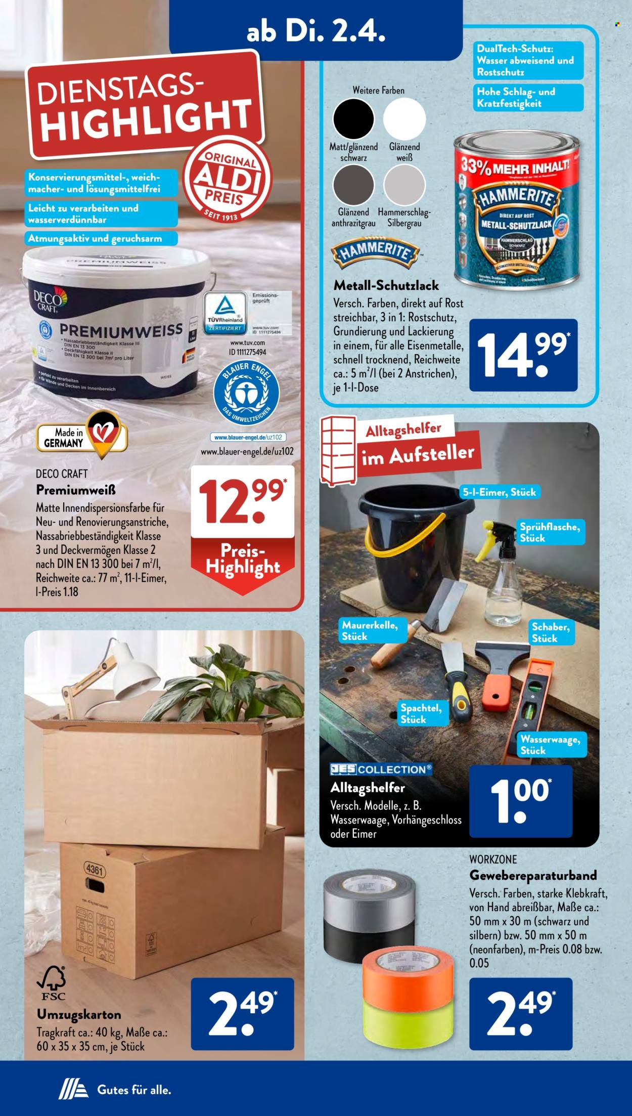 ALDI SÜD Prospekte  - 2.04.2024 - 6.04.2024. Seite 12