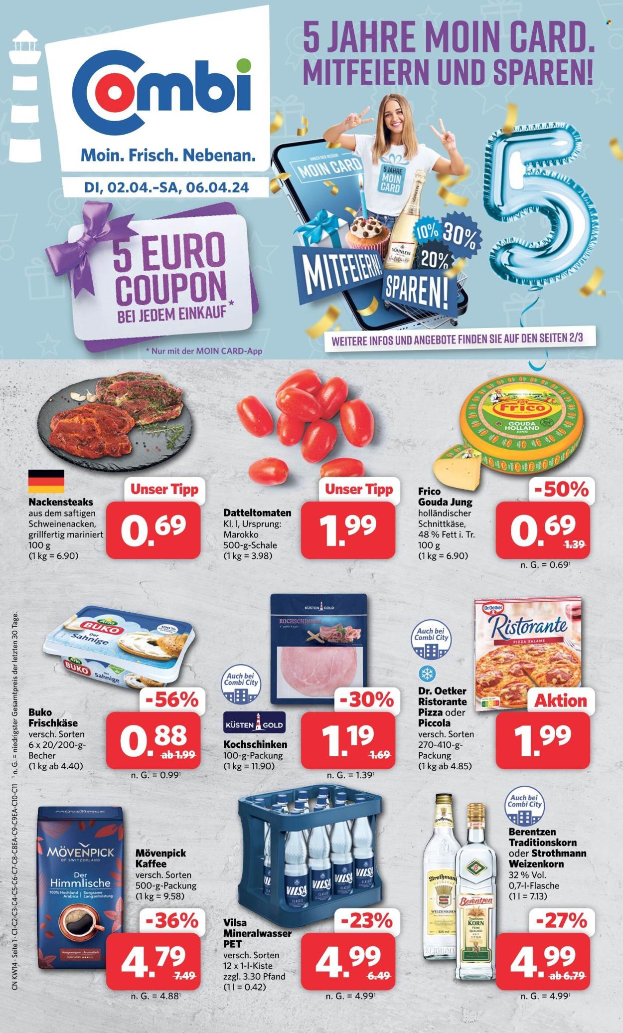Combi Prospekte  - 2.04.2024 - 6.04.2024. Seite 1