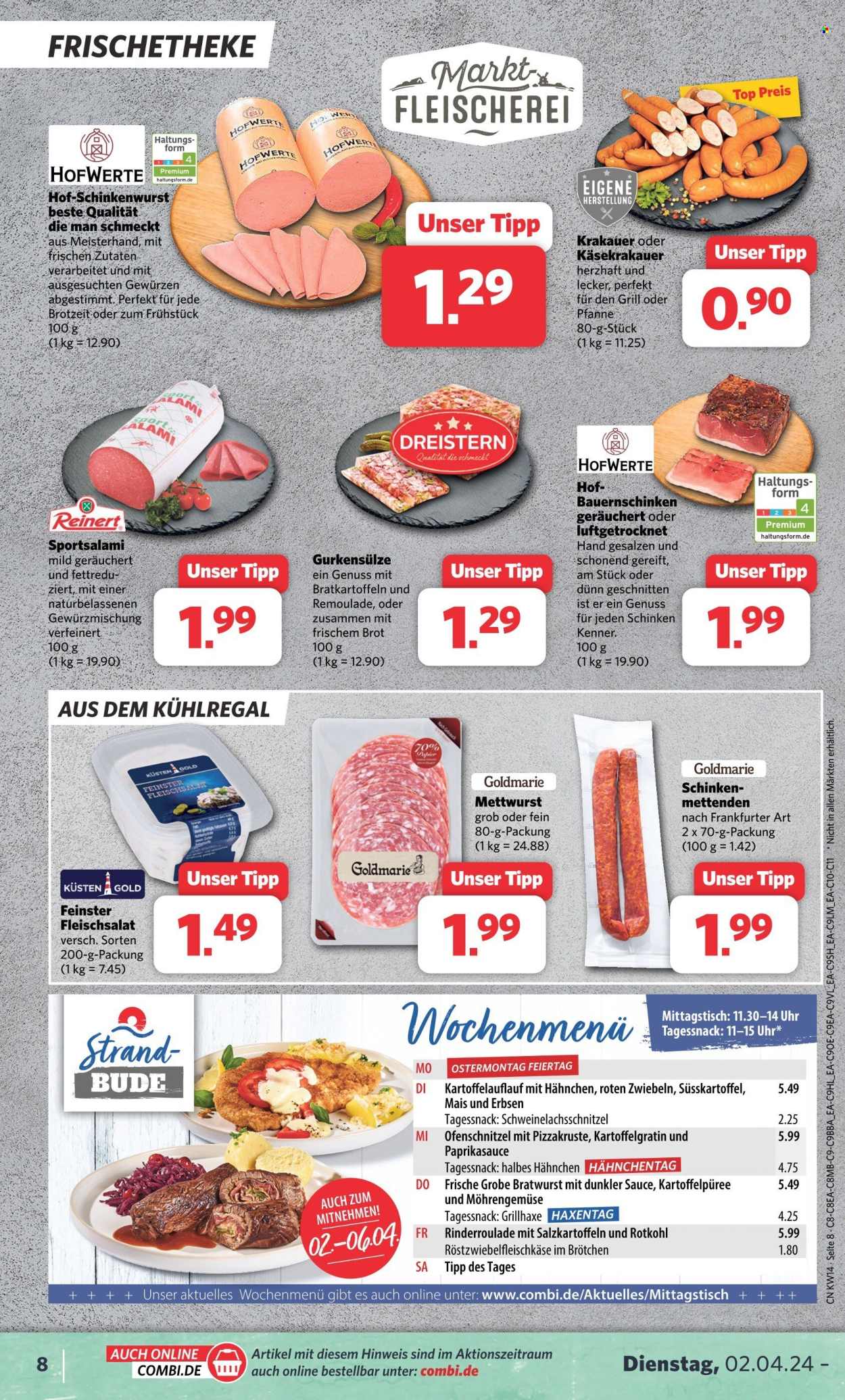 Combi Prospekte  - 2.04.2024 - 6.04.2024. Seite 8