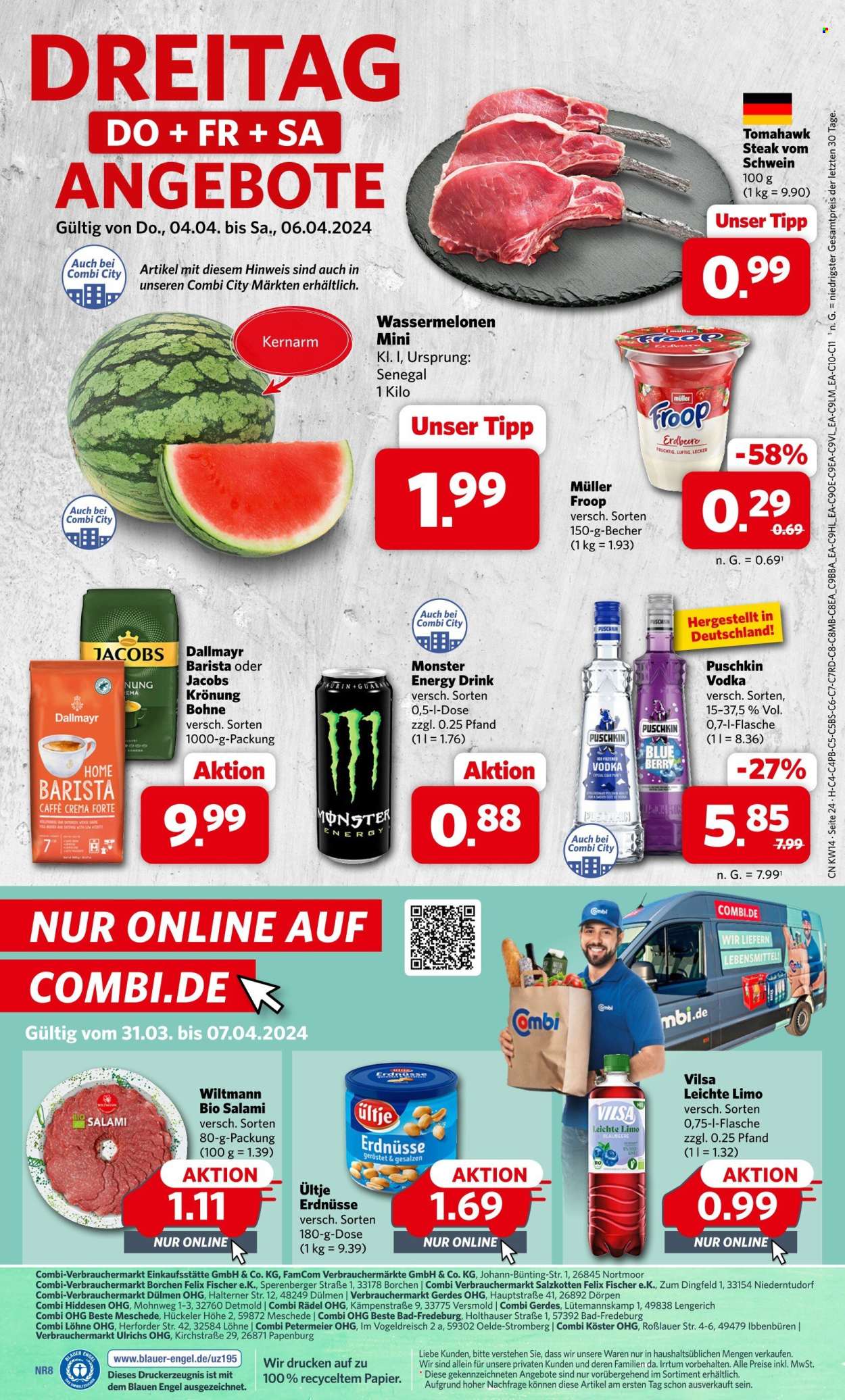 Combi Prospekte  - 2.04.2024 - 6.04.2024. Seite 24