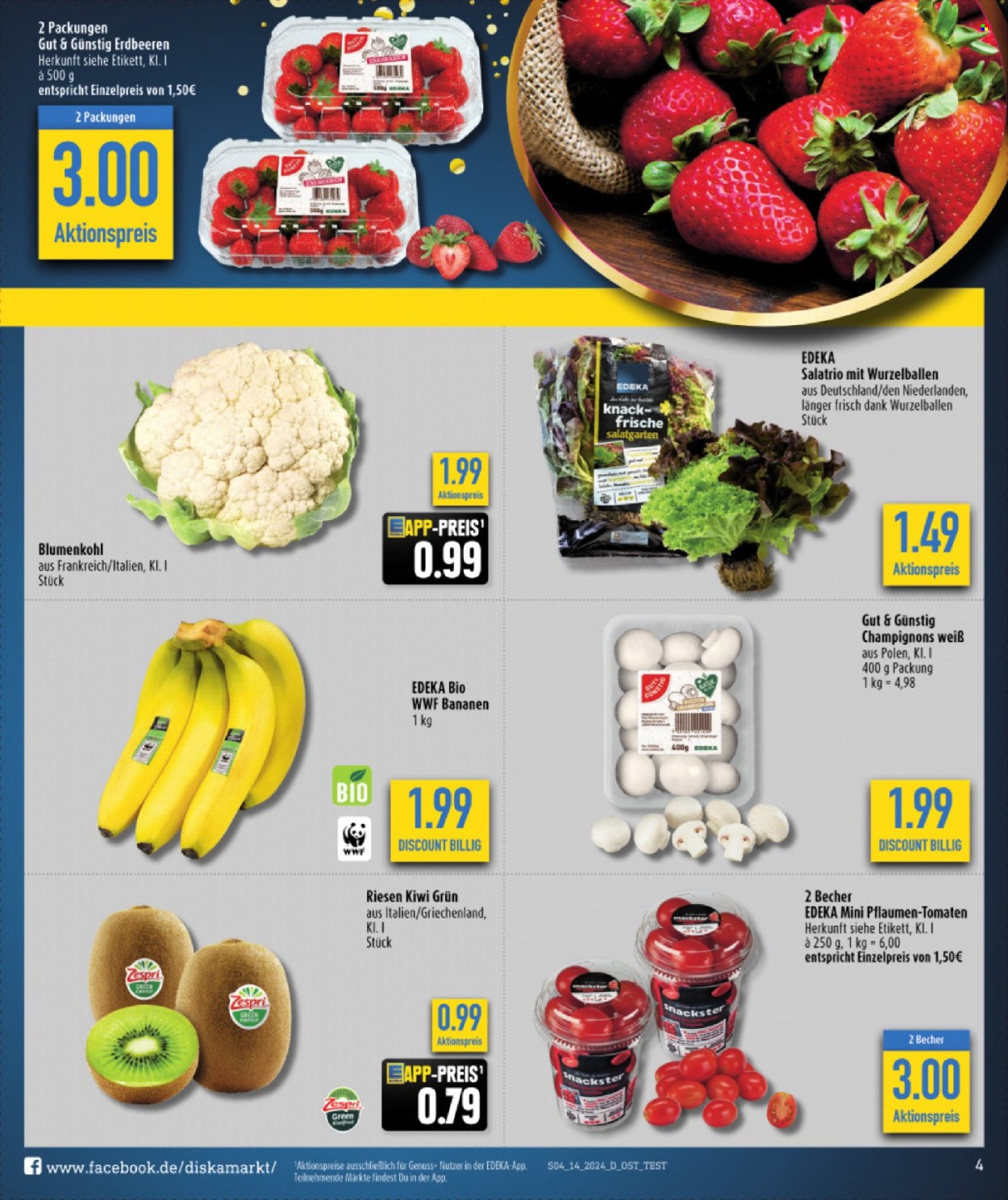 Diska Prospekte  - 2.04.2024 - 6.04.2024. Seite 6