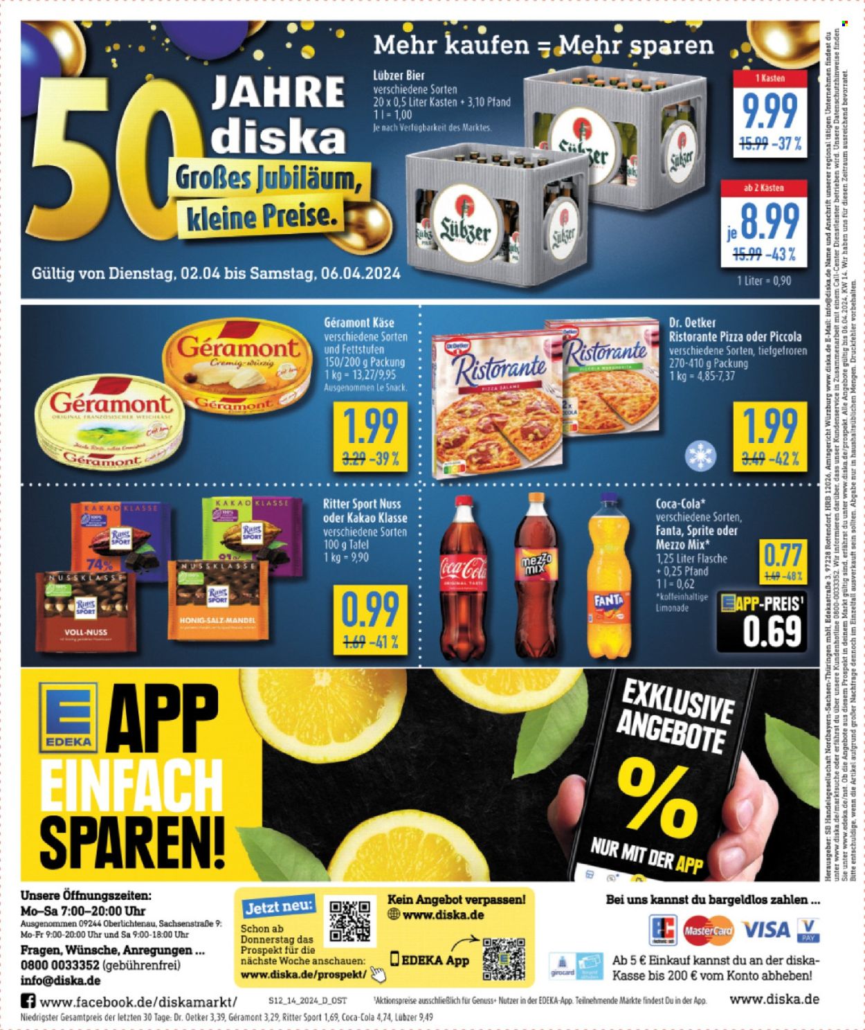 Diska Prospekte  - 2.04.2024 - 6.04.2024. Seite 14