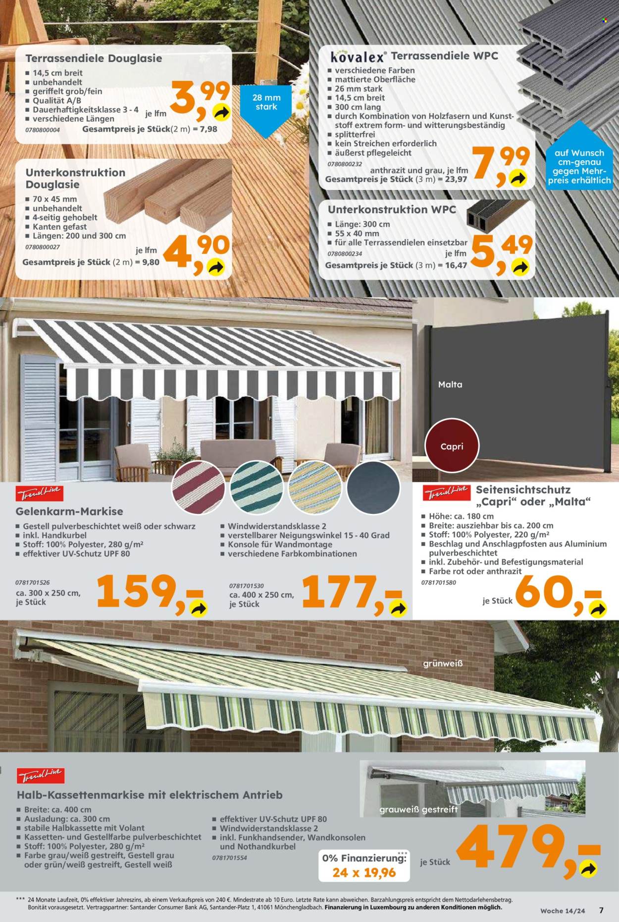 Globus Baumarkt Prospekte  - 2.04.2024 - 6.04.2024. Seite 7