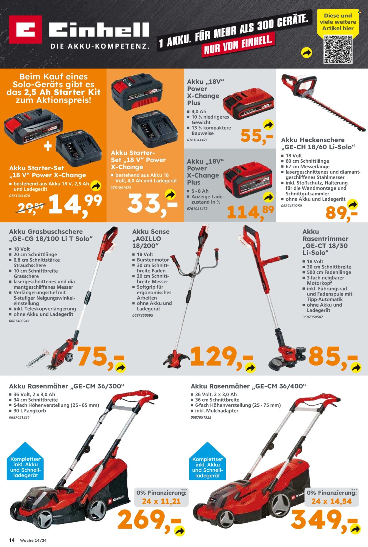 Globus Baumarkt Prospekte  - 2.04.2024 - 6.04.2024. Seite 14