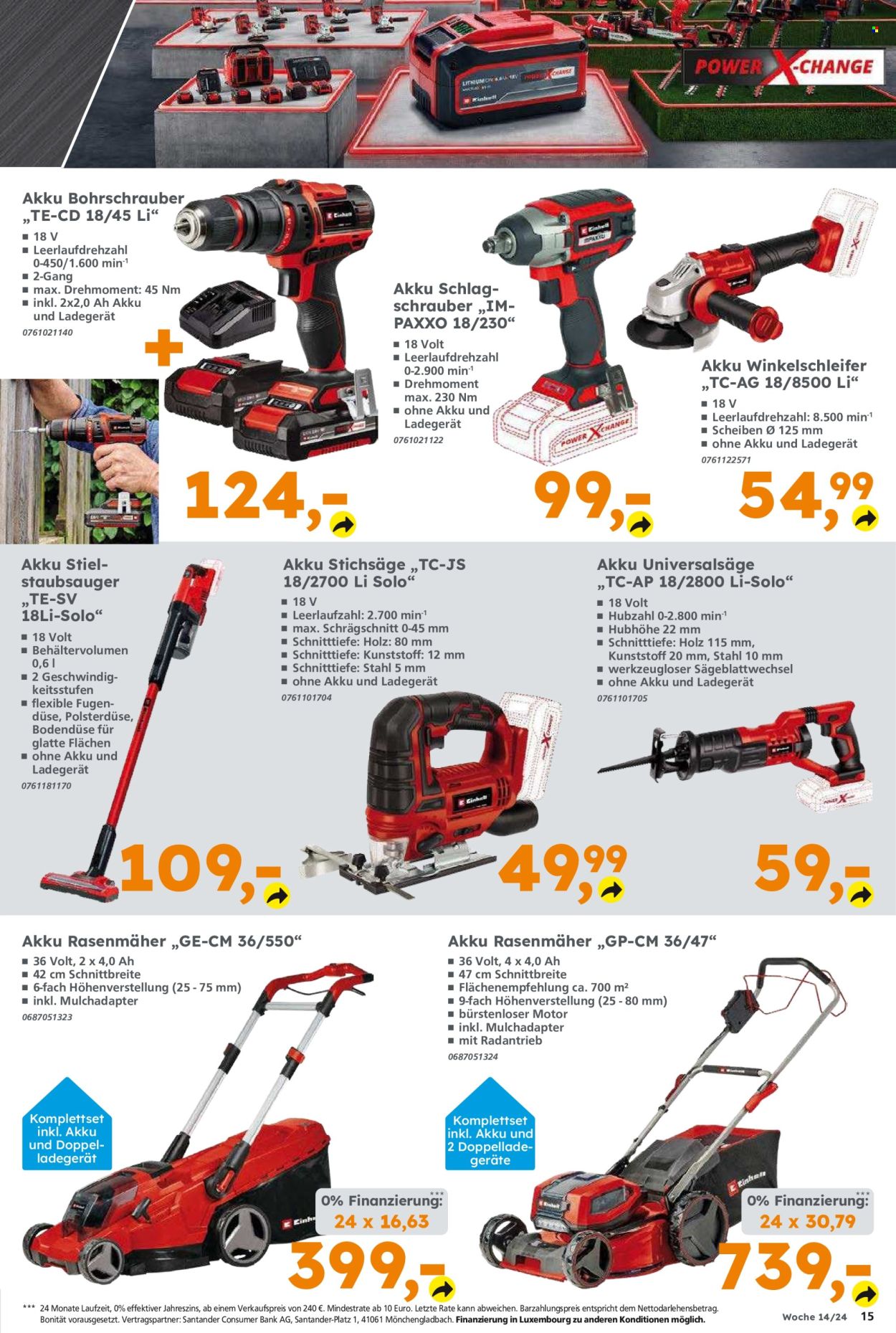 Globus Baumarkt Prospekte  - 2.04.2024 - 6.04.2024. Seite 15