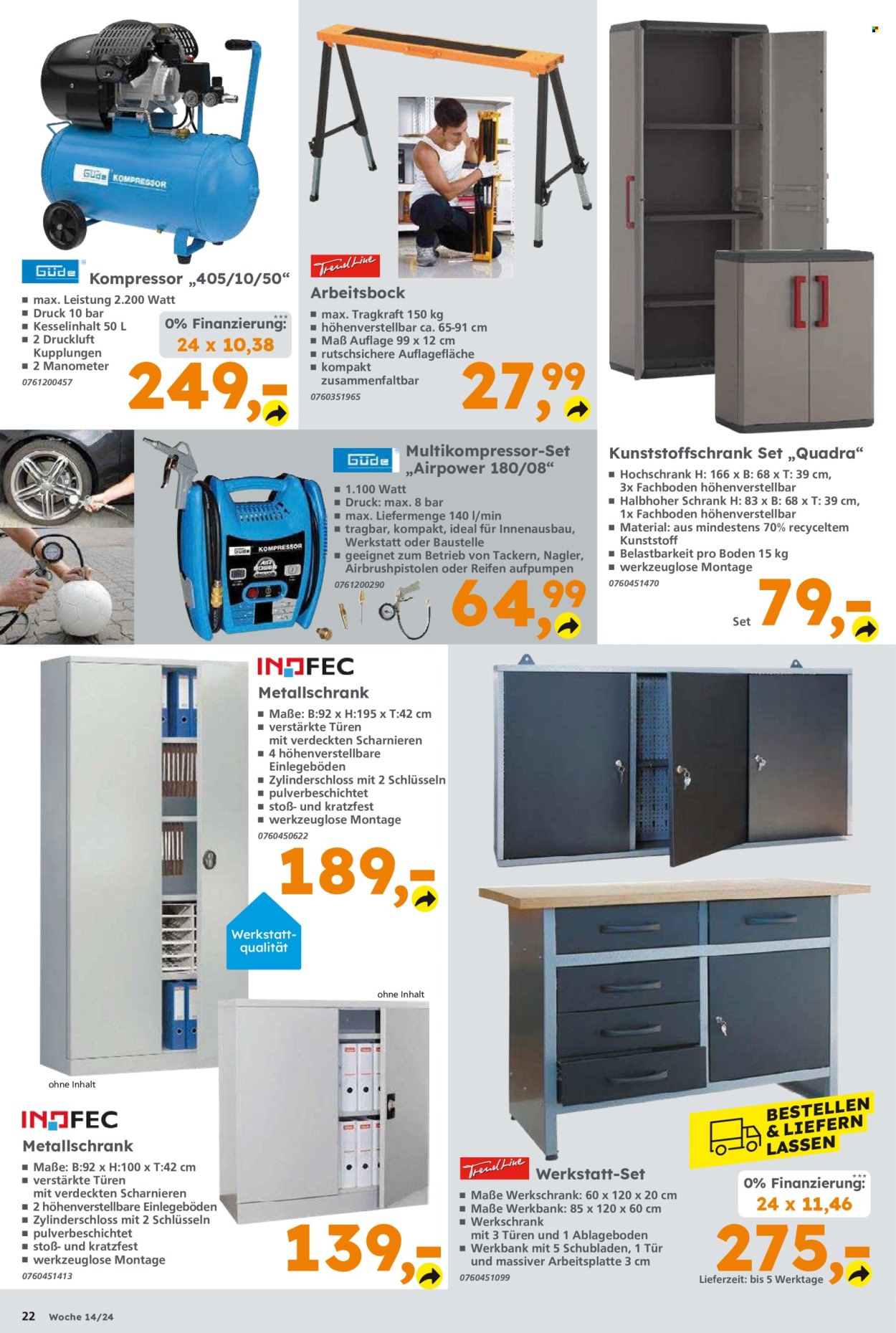 Globus Baumarkt Prospekte  - 2.04.2024 - 6.04.2024. Seite 22