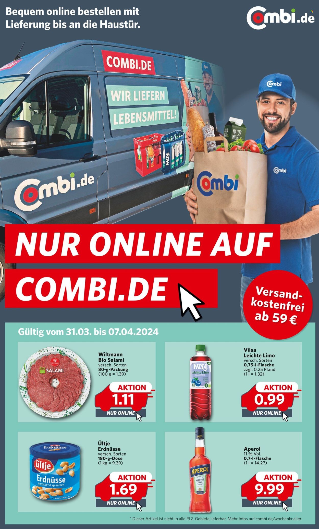 Combi Prospekte  - 31.03.2024 - 7.04.2024. Seite 1