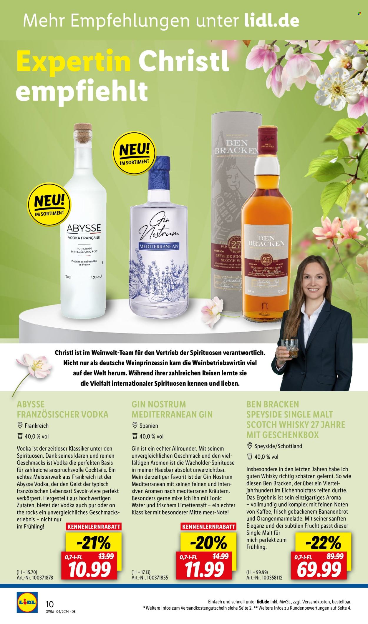 Lidl Prospekte  - 1.04.2024 - 30.04.2024. Seite 10