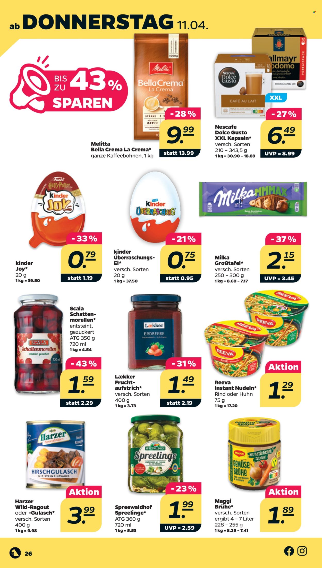 Netto Prospekte  - 8.04.2024 - 13.04.2024. Seite 26
