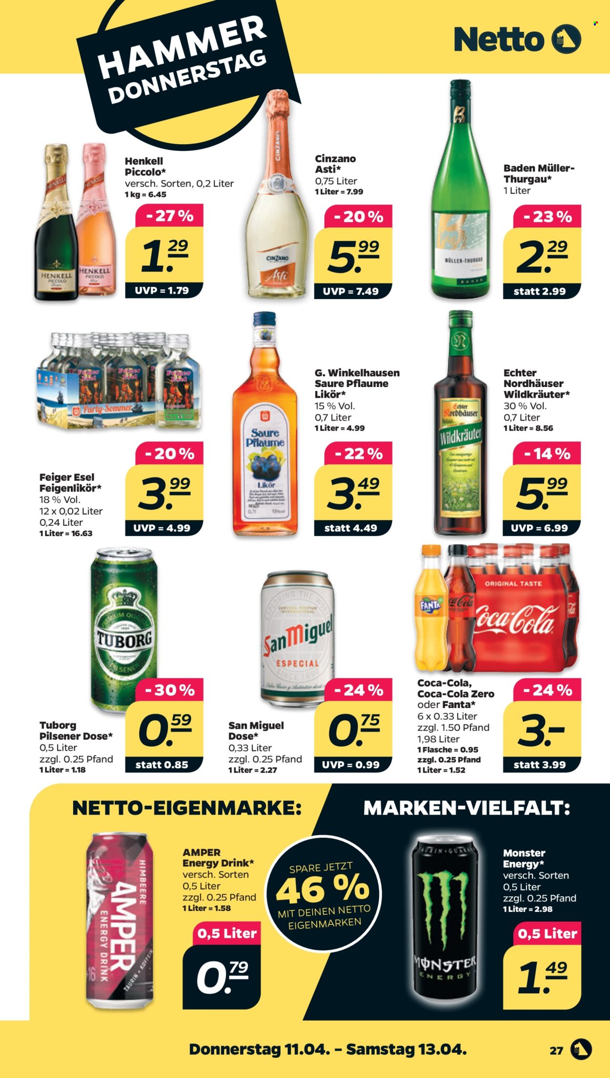 Netto Prospekte  - 8.04.2024 - 13.04.2024. Seite 27