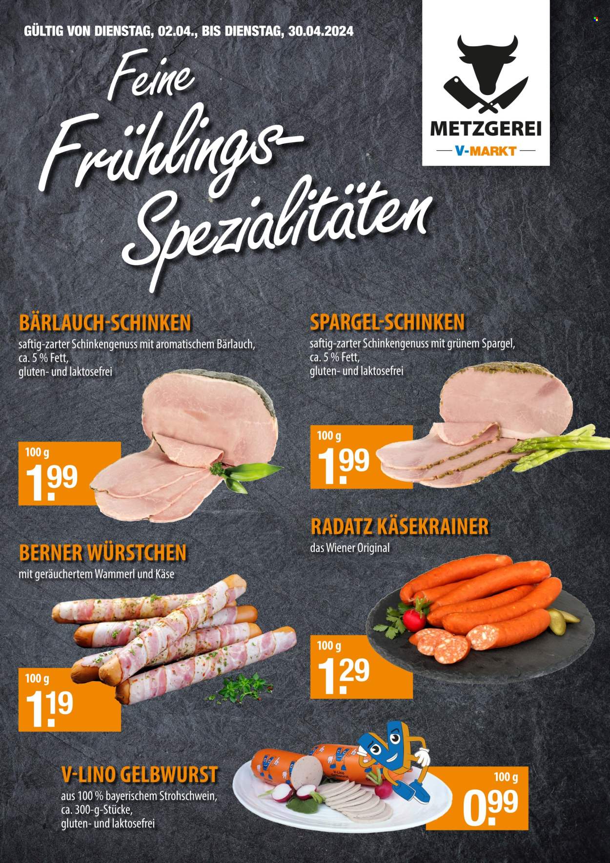 V-Markt Prospekte  - 2.04.2024 - 30.04.2024. Seite 2