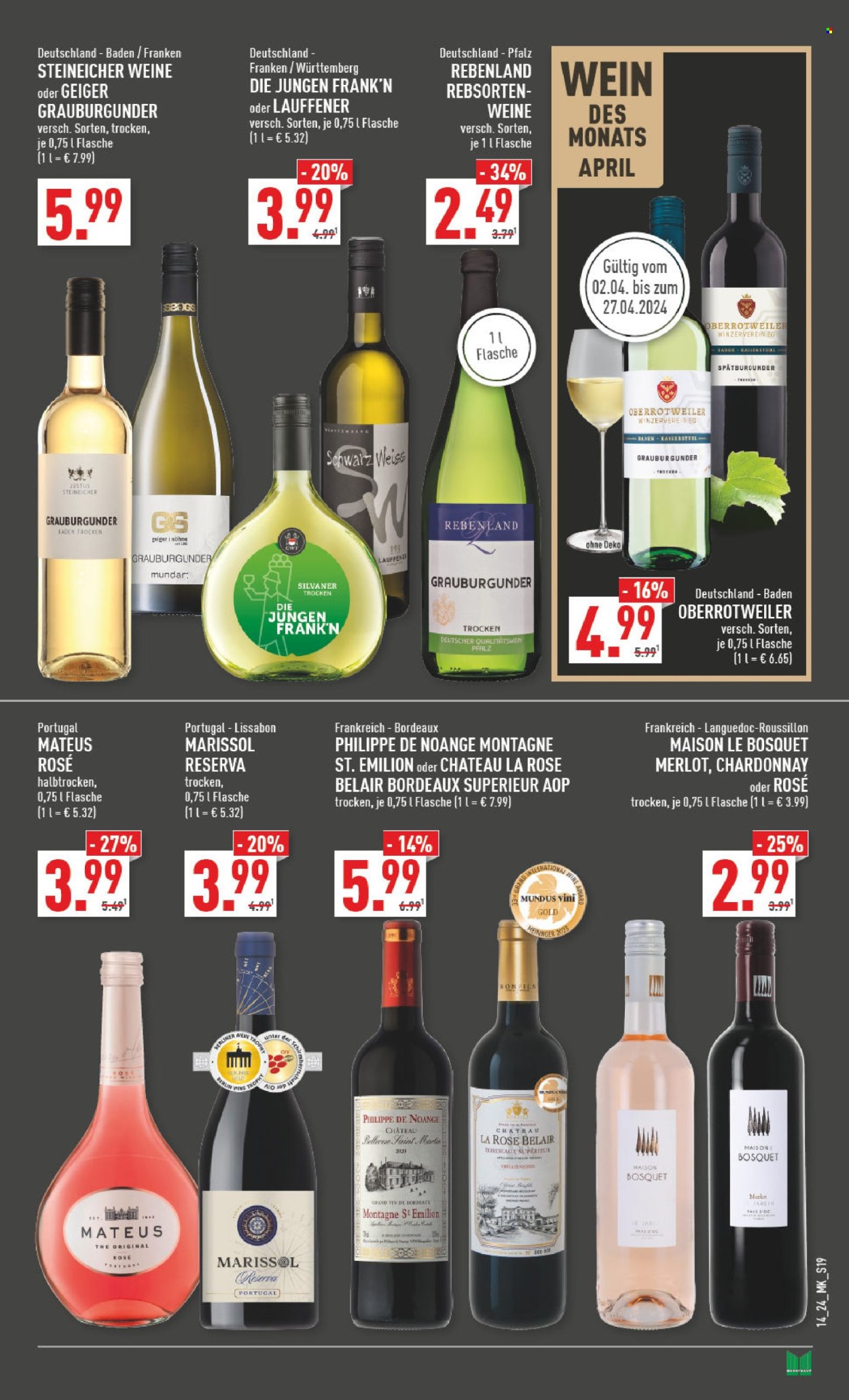 Marktkauf Prospekte  - 2.04.2024 - 6.04.2024. Seite 19