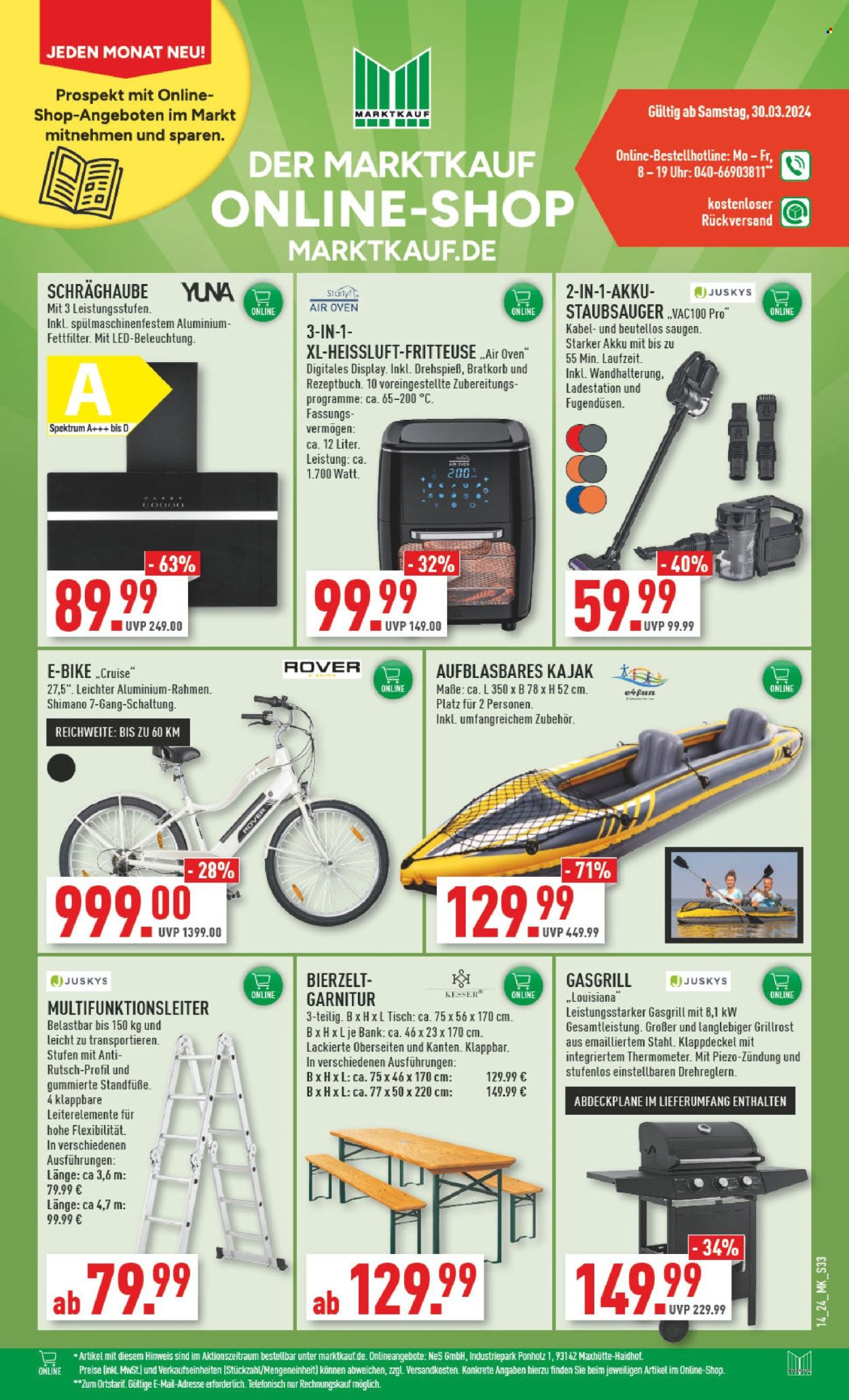 Marktkauf Prospekte  - 2.04.2024 - 6.04.2024. Seite 33