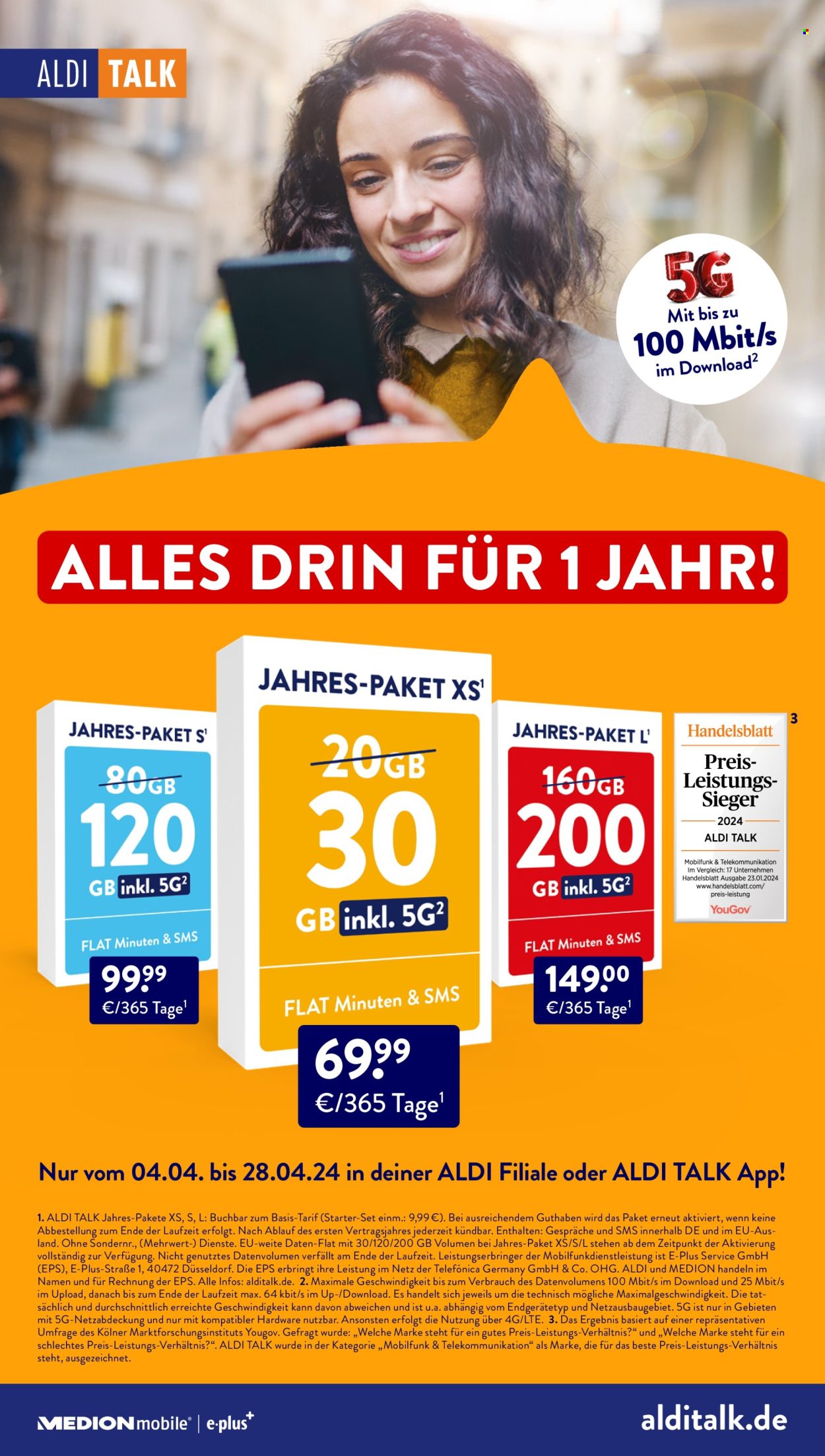ALDI SÜD Prospekte  - 2.04.2024 - 30.04.2024. Seite 34