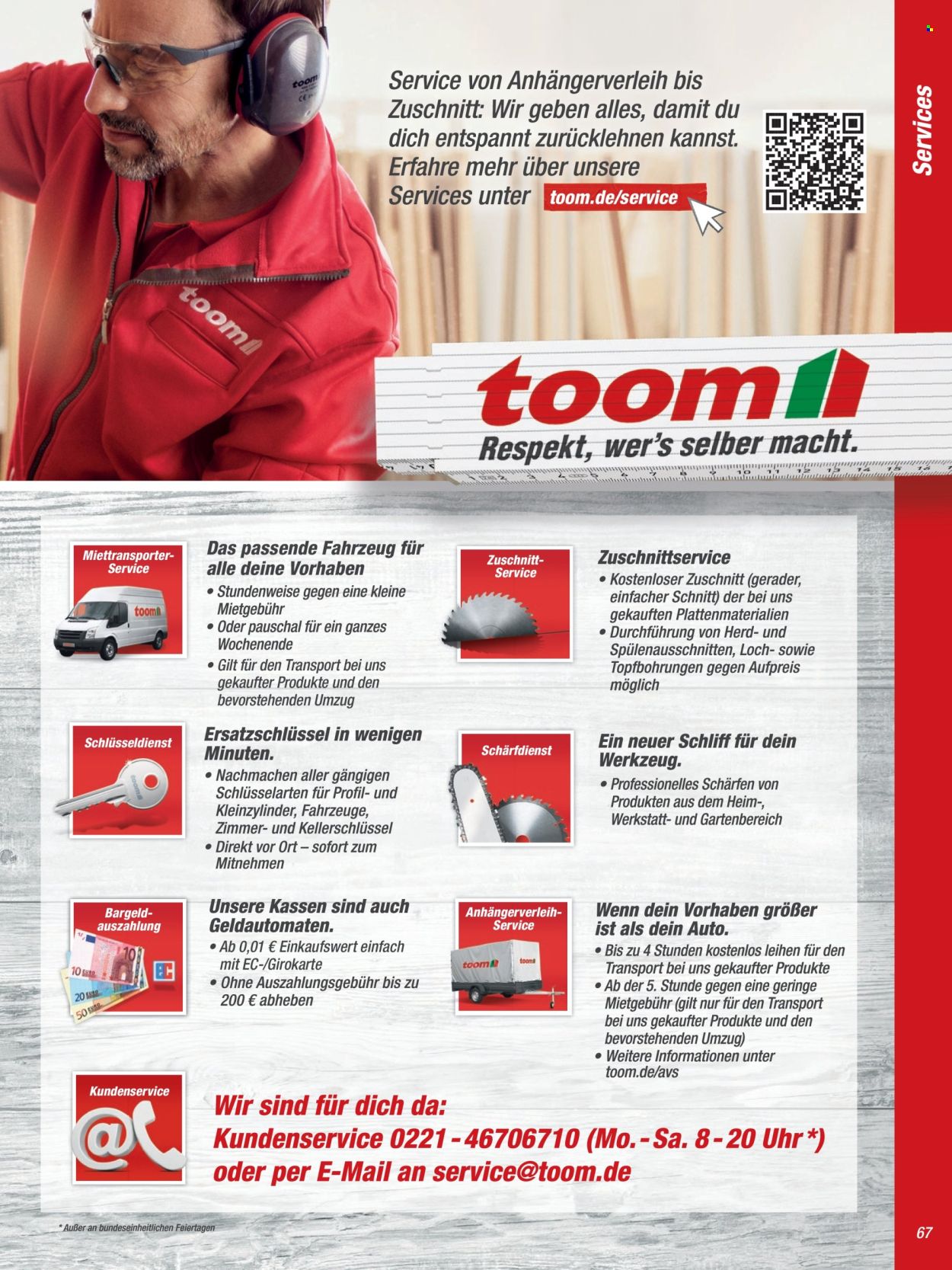 toom Baumarkt Prospekte  - 1.04.2024 - 31.05.2024. Seite 67