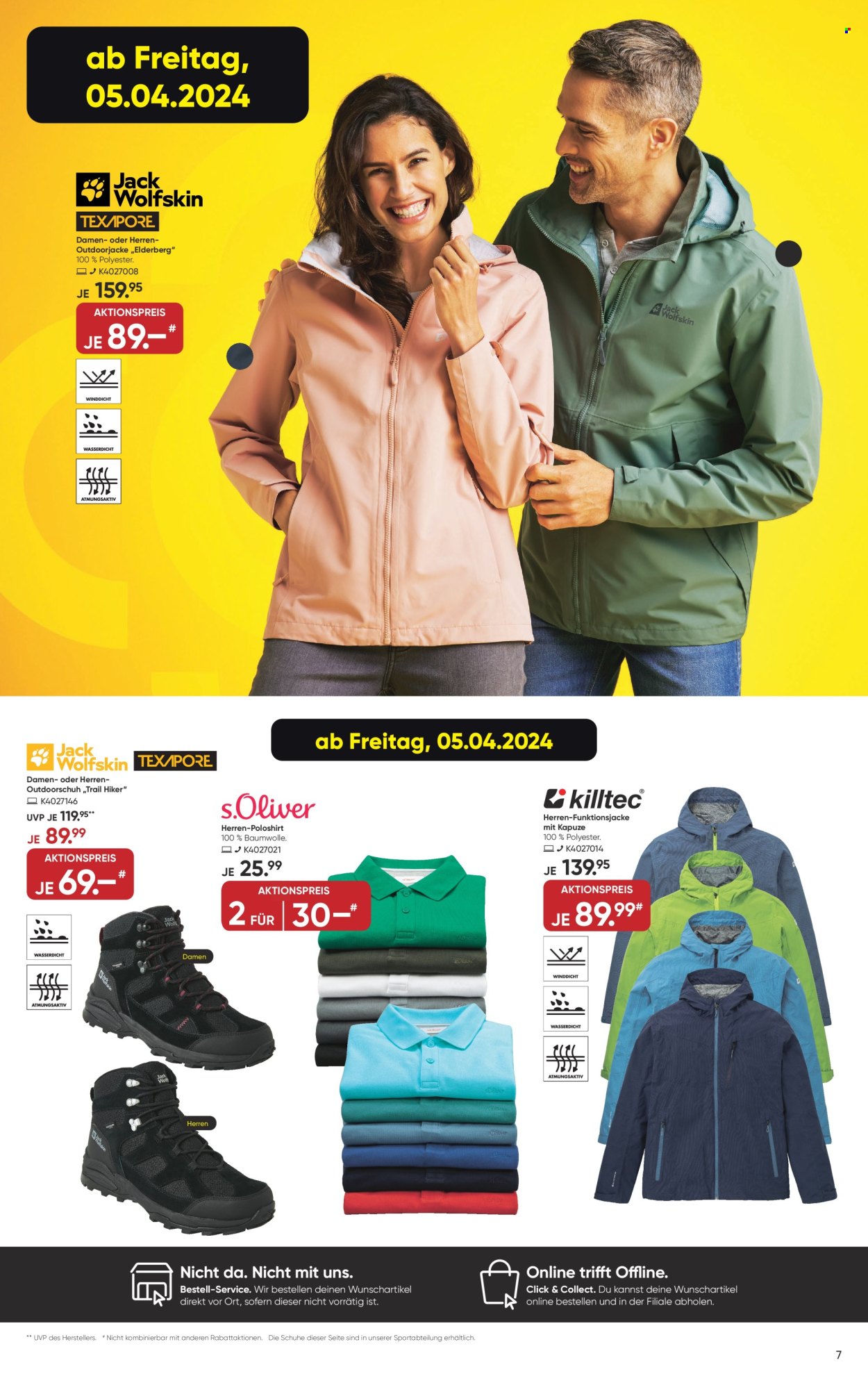 GALERIA Karstadt Kaufhof Prospekte  - 3.04.2024 - 14.04.2024. Seite 7