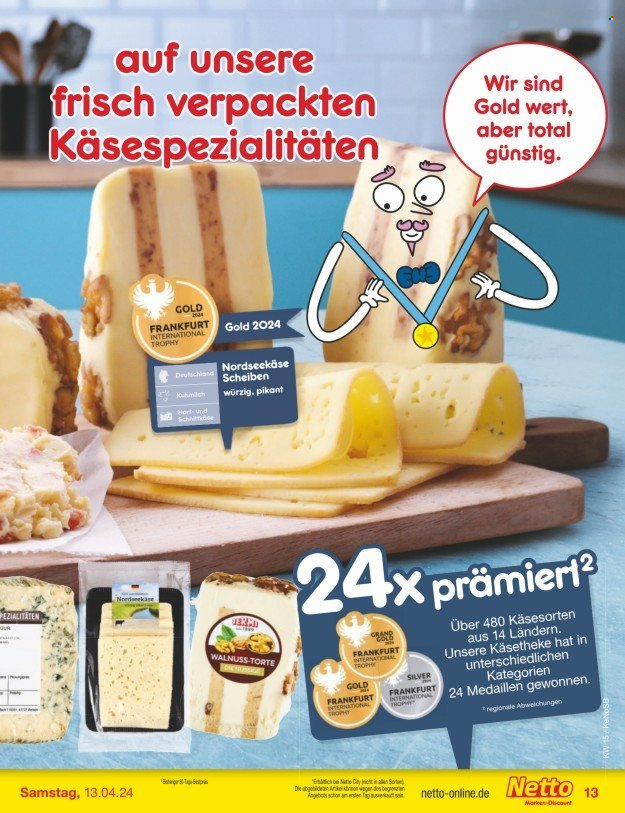Netto Marken-Discount Prospekte  - 8.04.2024 - 13.04.2024. Seite 13