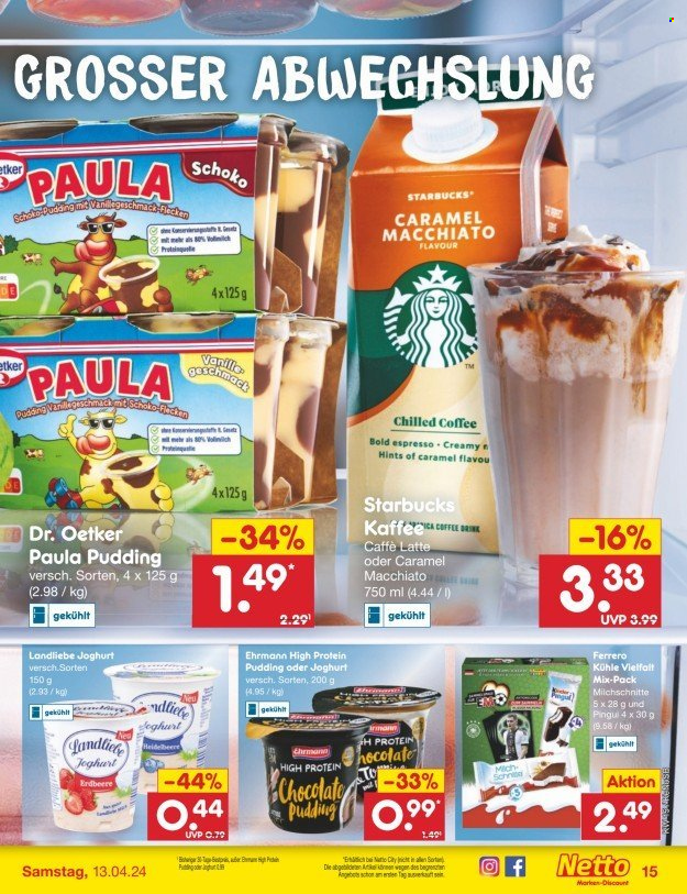 Netto Marken-Discount Prospekte  - 8.04.2024 - 13.04.2024. Seite 15