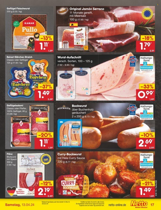 Netto Marken-Discount Prospekte  - 8.04.2024 - 13.04.2024. Seite 21