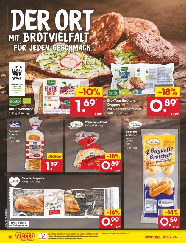 Netto Marken-Discount Prospekte  - 8.04.2024 - 13.04.2024. Seite 22