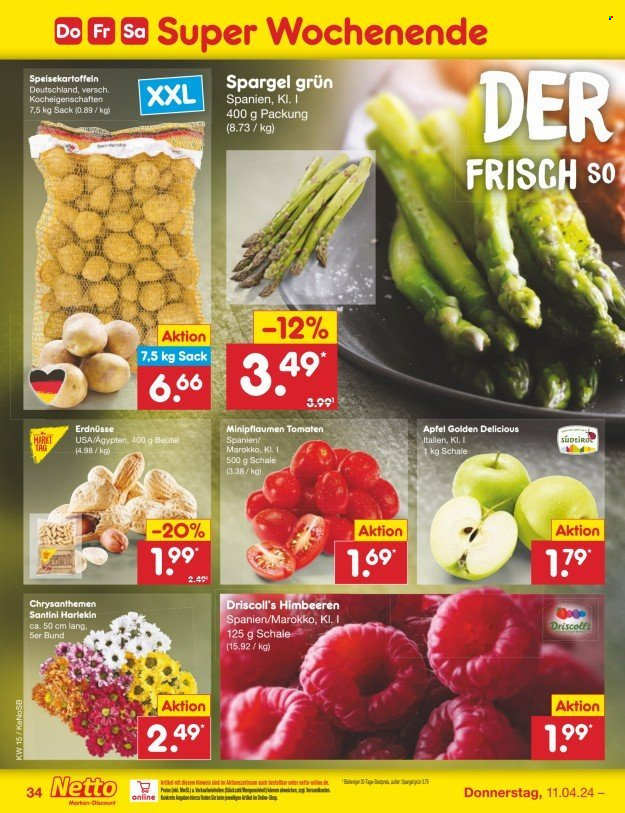 Netto Marken-Discount Prospekte  - 8.04.2024 - 13.04.2024. Seite 42