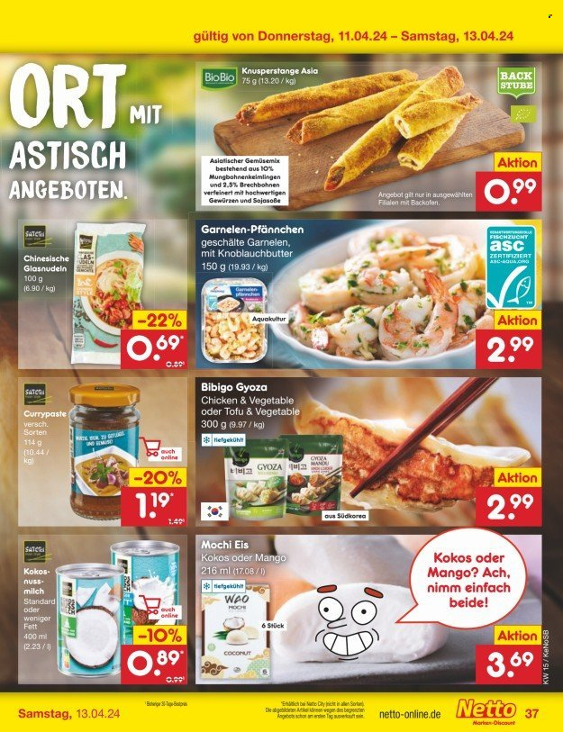Netto Marken-Discount Prospekte  - 8.04.2024 - 13.04.2024. Seite 45
