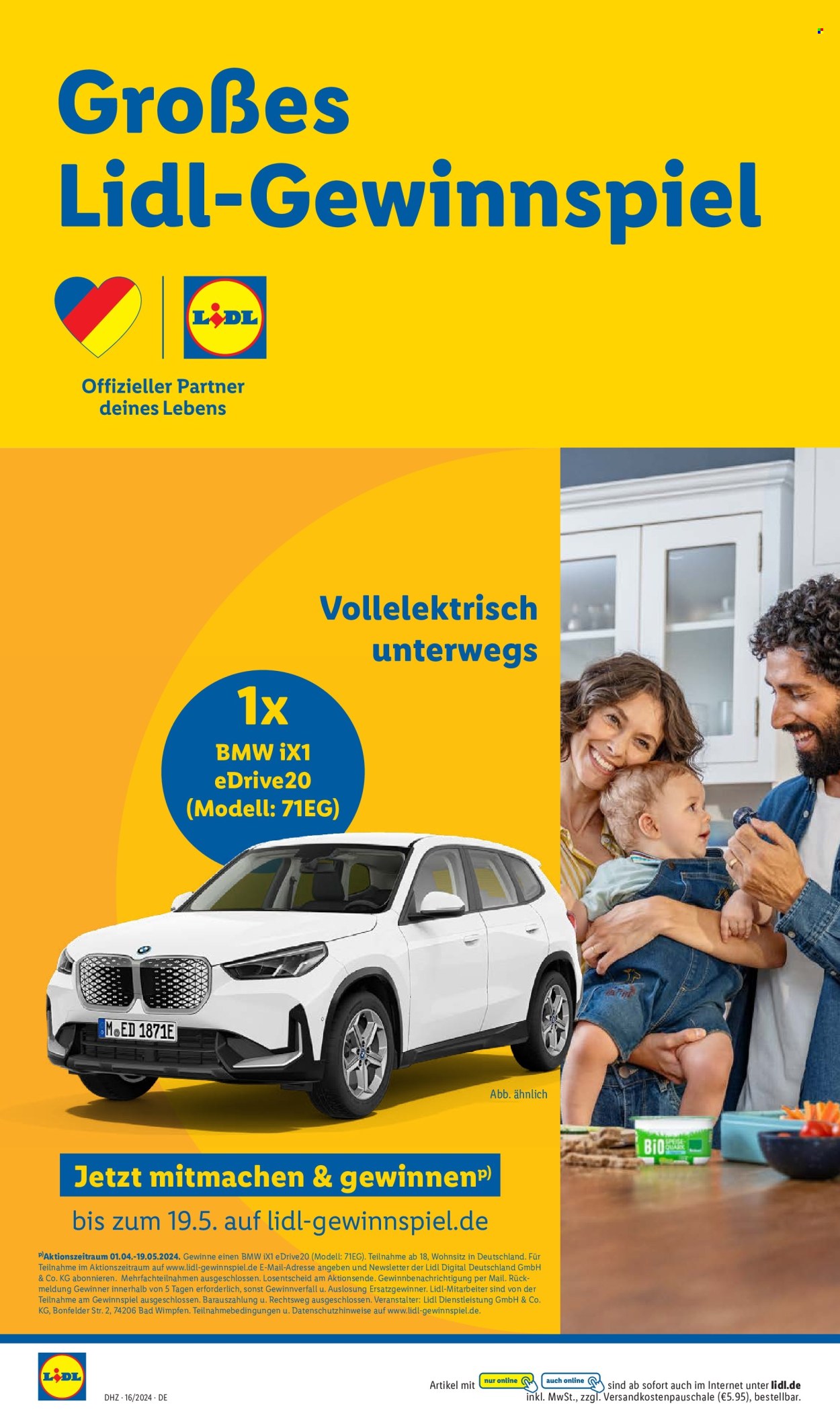 Lidl Prospekte  - 15.04.2024 - 20.04.2024. Seite 60