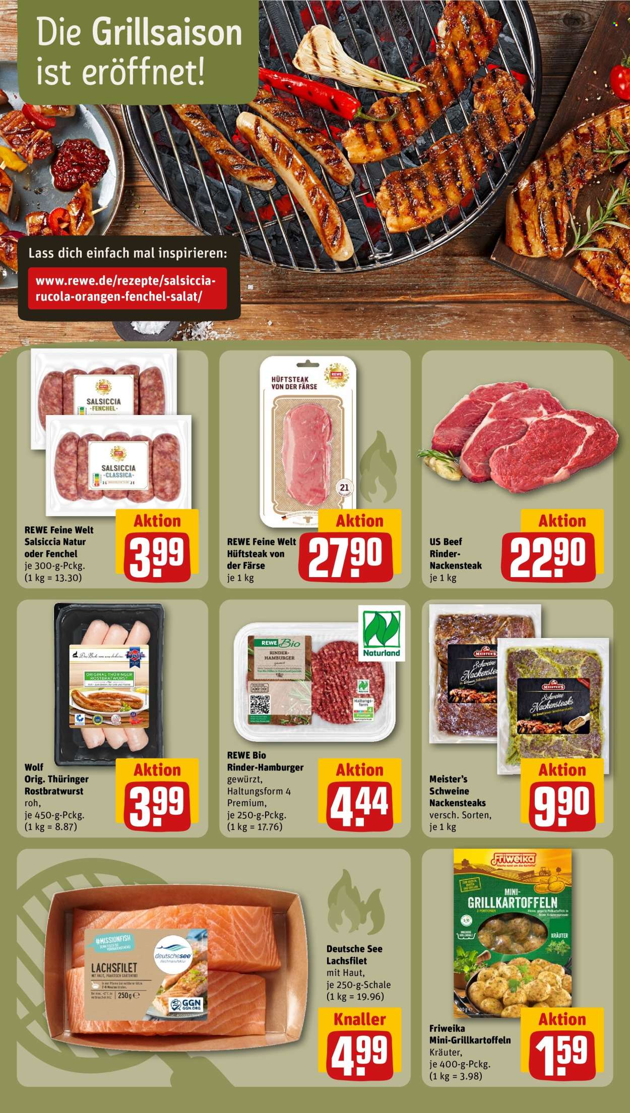 REWE Prospekte  - 8.04.2024 - 13.04.2024. Seite 16