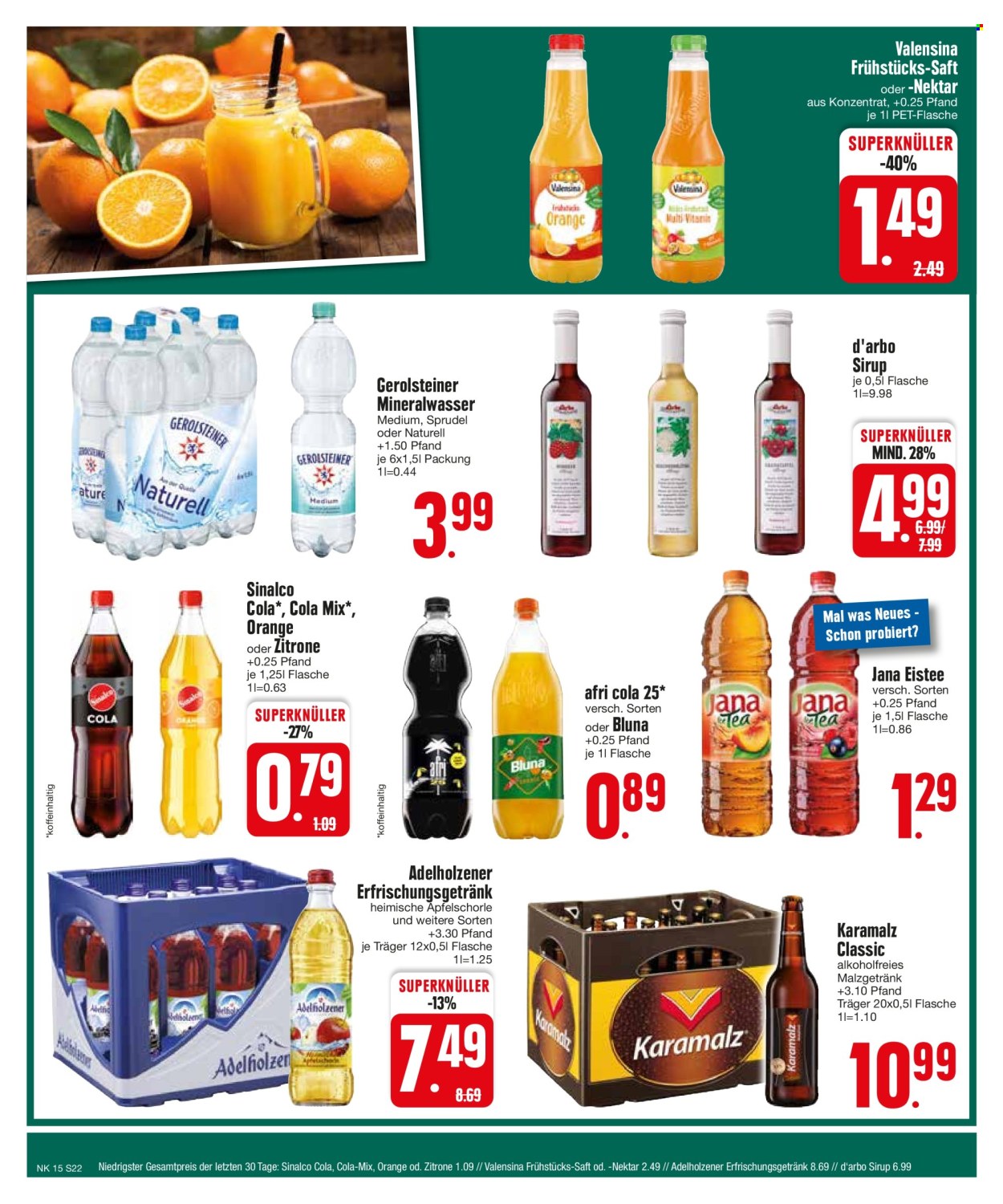 Edeka Prospekte  - 8.04.2024 - 13.04.2024. Seite 22