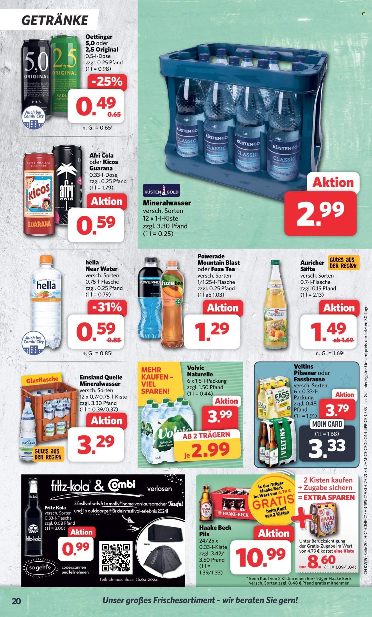 Combi Prospekte  - 8.04.2024 - 13.04.2024. Seite 20