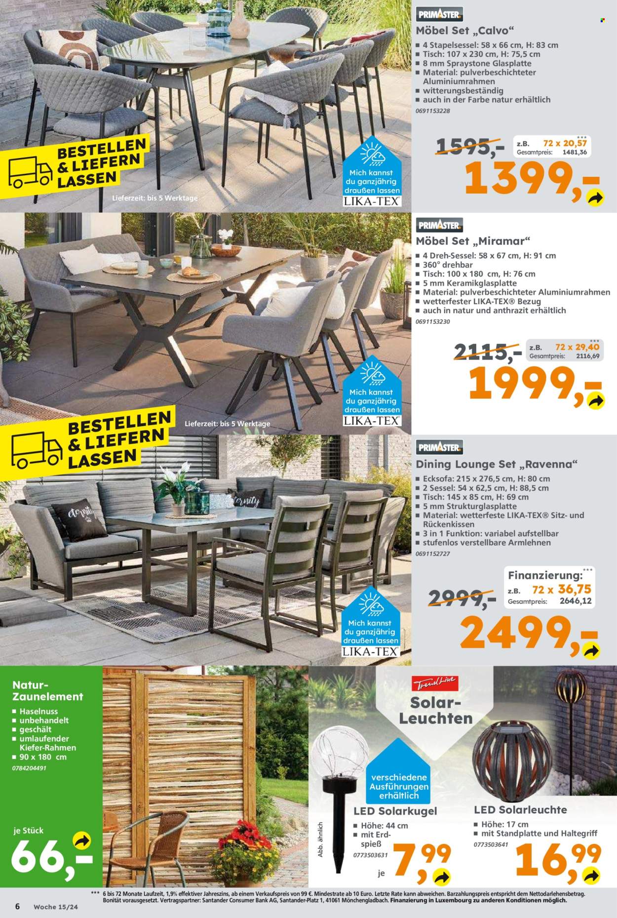 Globus Baumarkt Prospekte  - 8.04.2024 - 13.04.2024. Seite 6