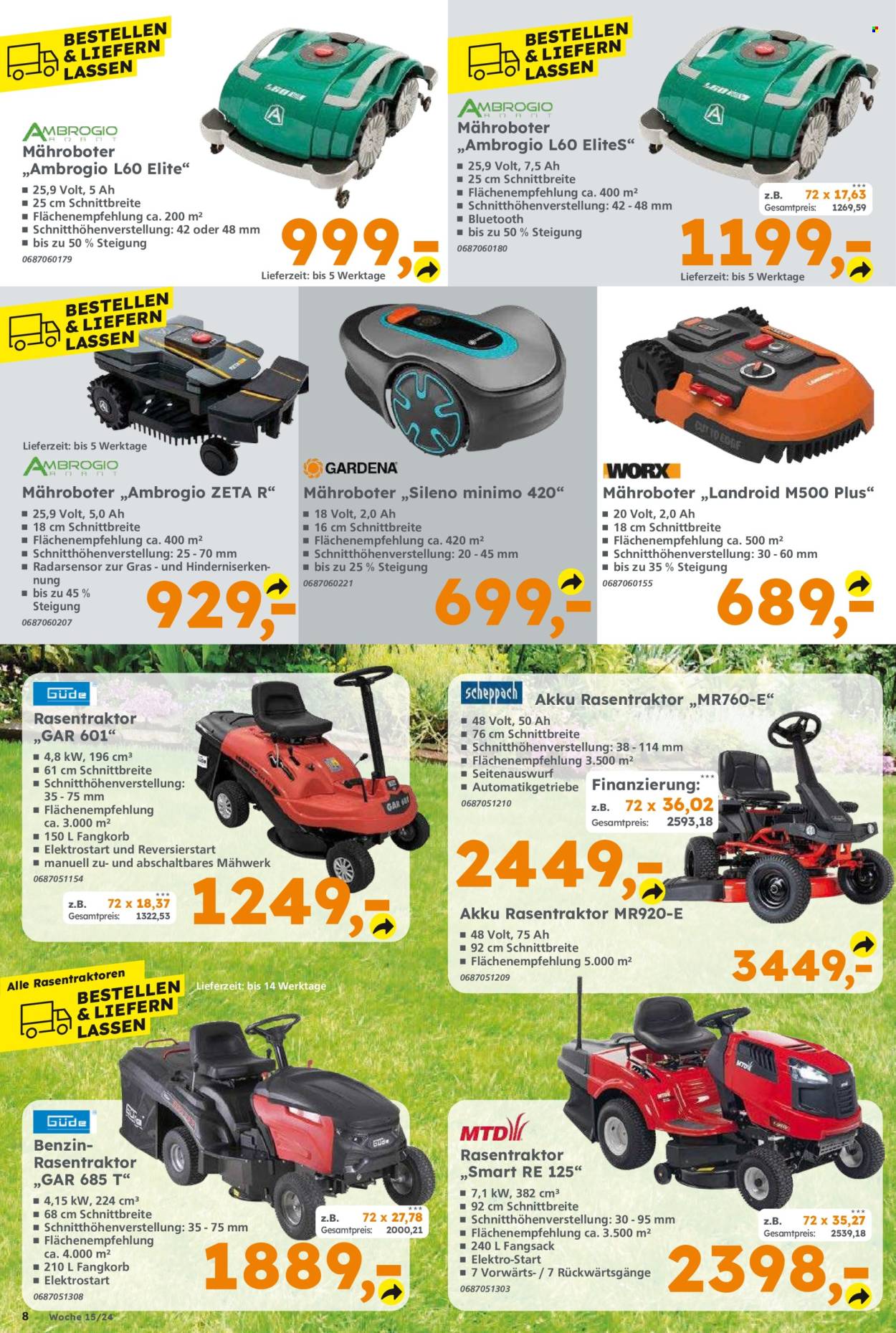 Globus Baumarkt Prospekte  - 8.04.2024 - 13.04.2024. Seite 8