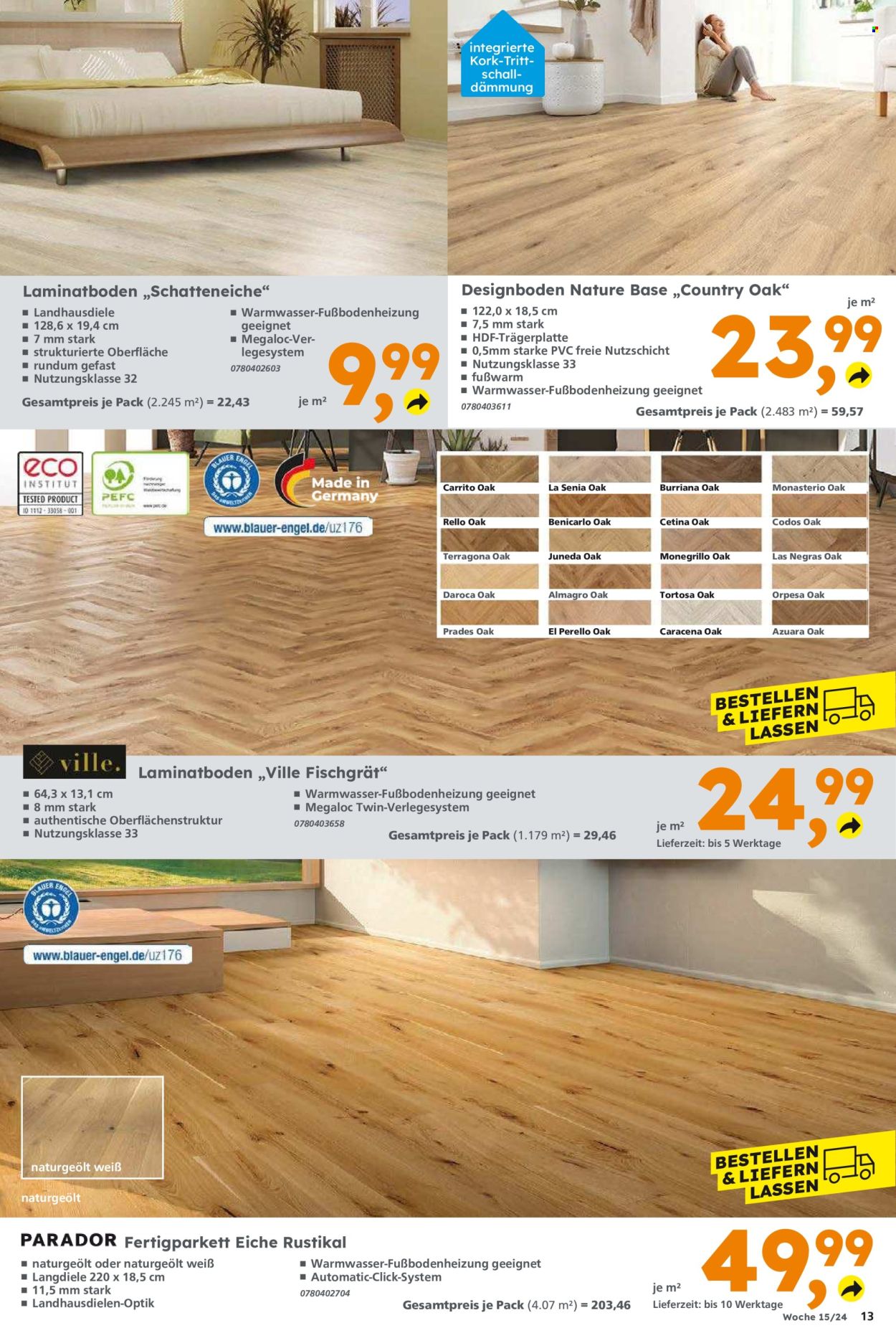 Globus Baumarkt Prospekte  - 8.04.2024 - 13.04.2024. Seite 13