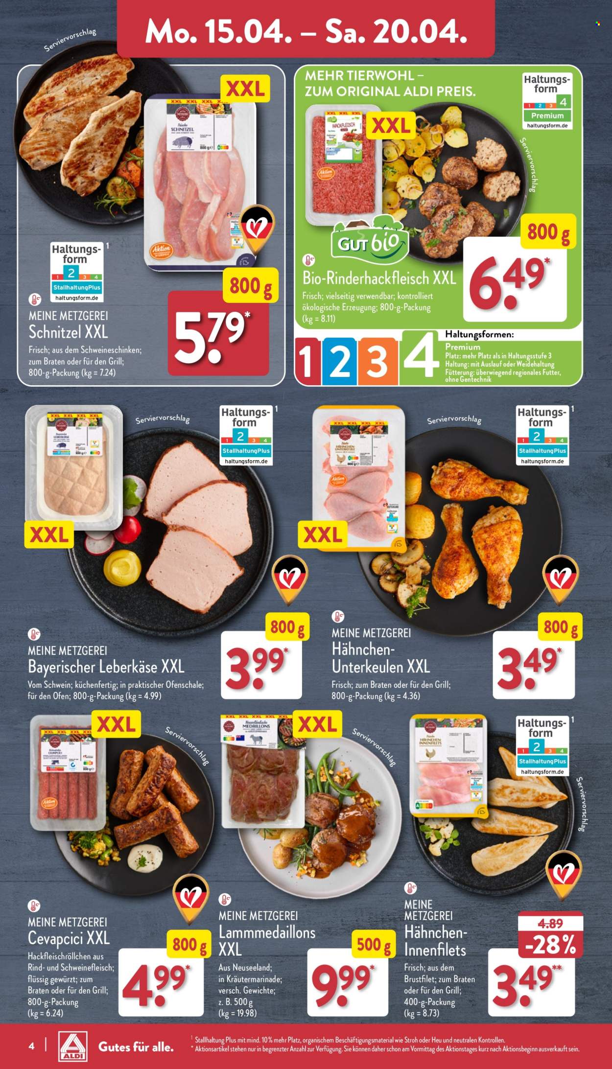 ALDI Nord Prospekte  - 15.04.2024 - 20.04.2024. Seite 4