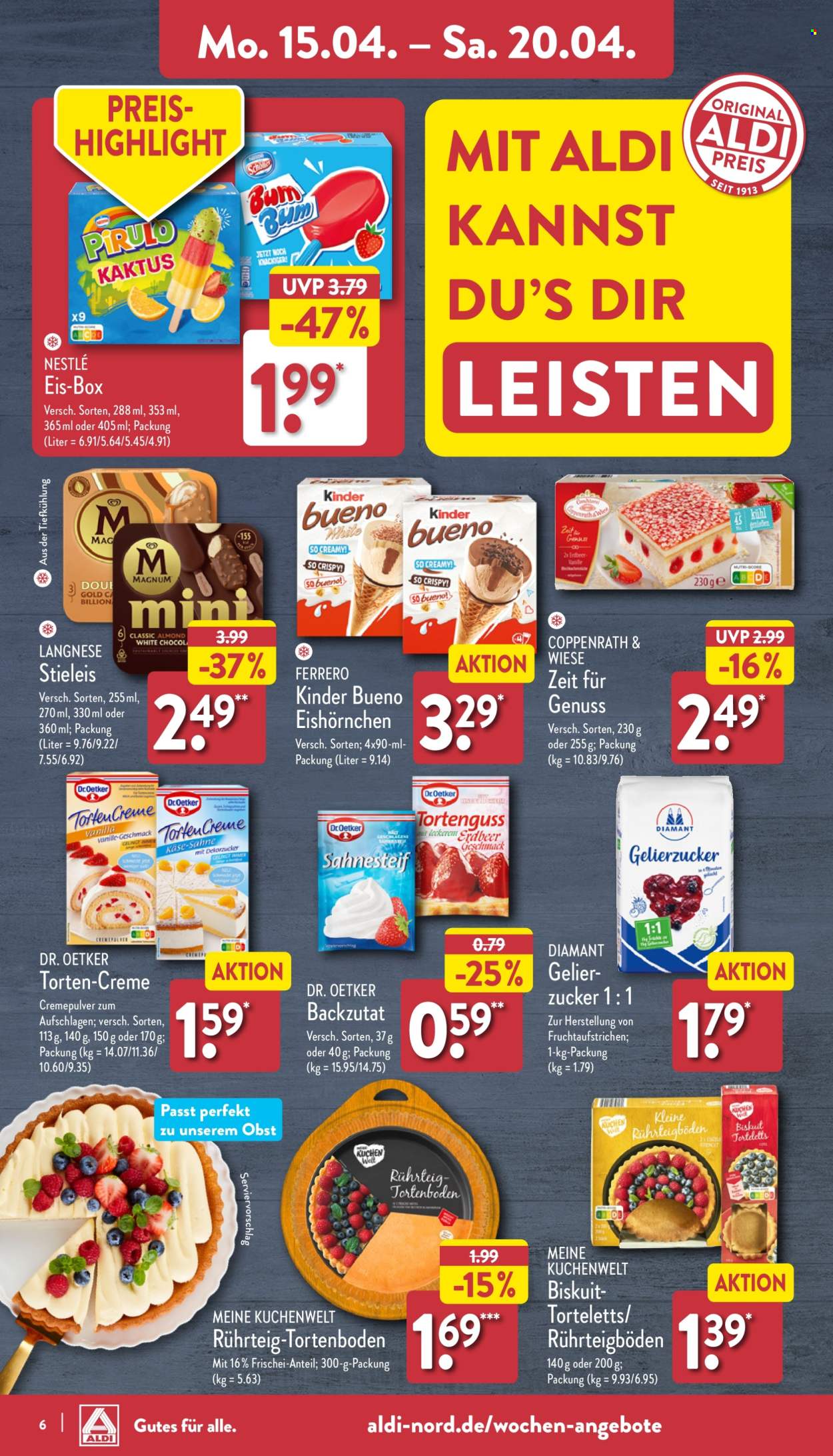 ALDI Nord Prospekte  - 15.04.2024 - 20.04.2024. Seite 6
