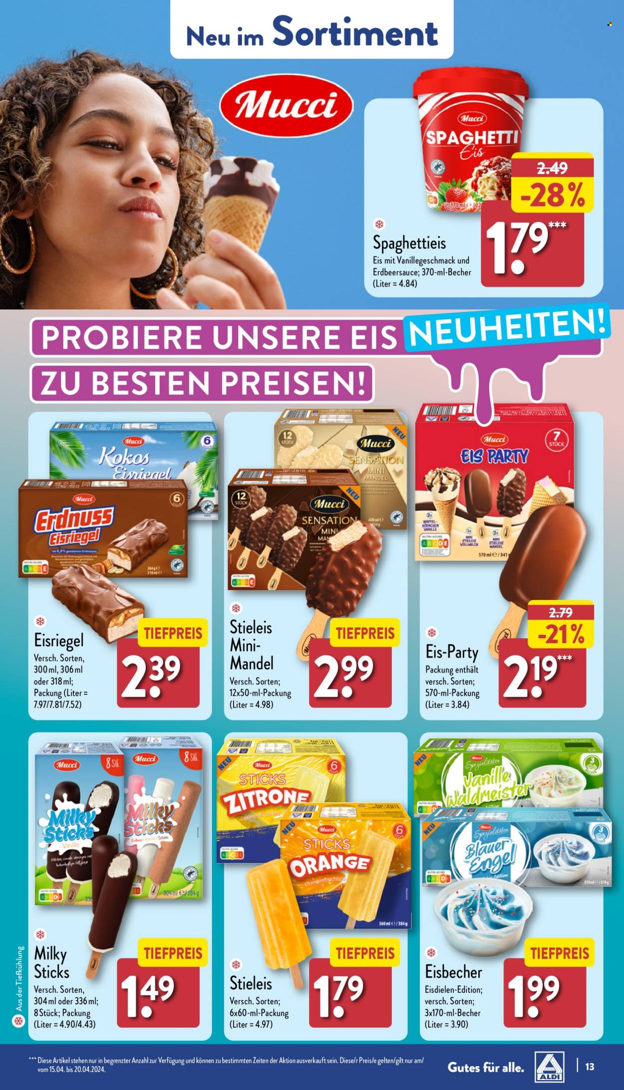 ALDI Nord Prospekte  - 15.04.2024 - 20.04.2024. Seite 13