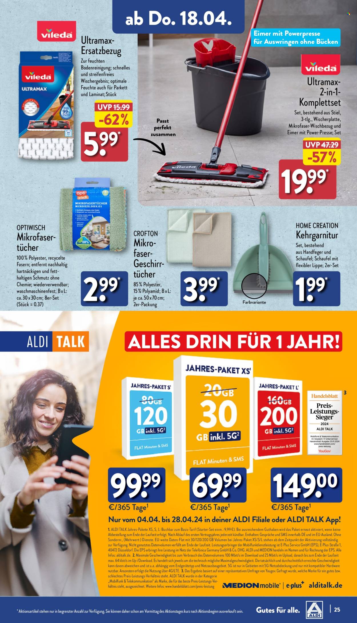 ALDI Nord Prospekte  - 15.04.2024 - 20.04.2024. Seite 25