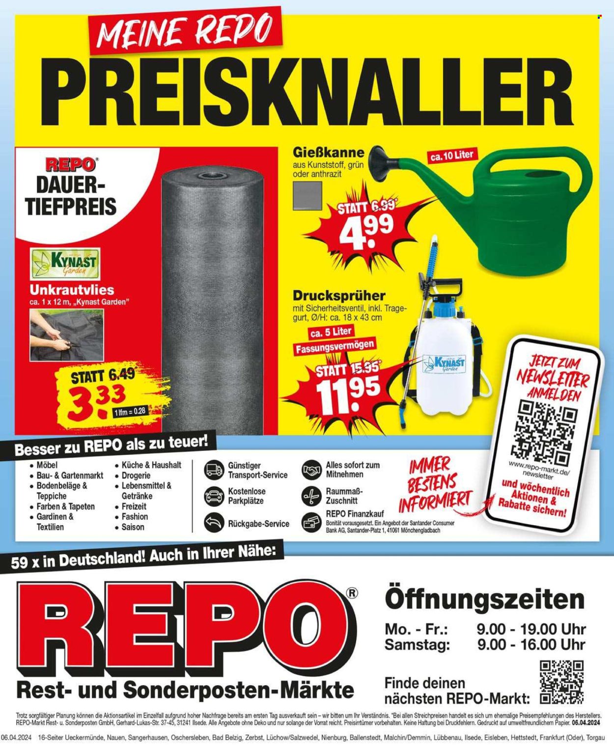 Repo Prospekte  - 8.04.2024 - 13.04.2024. Seite 16