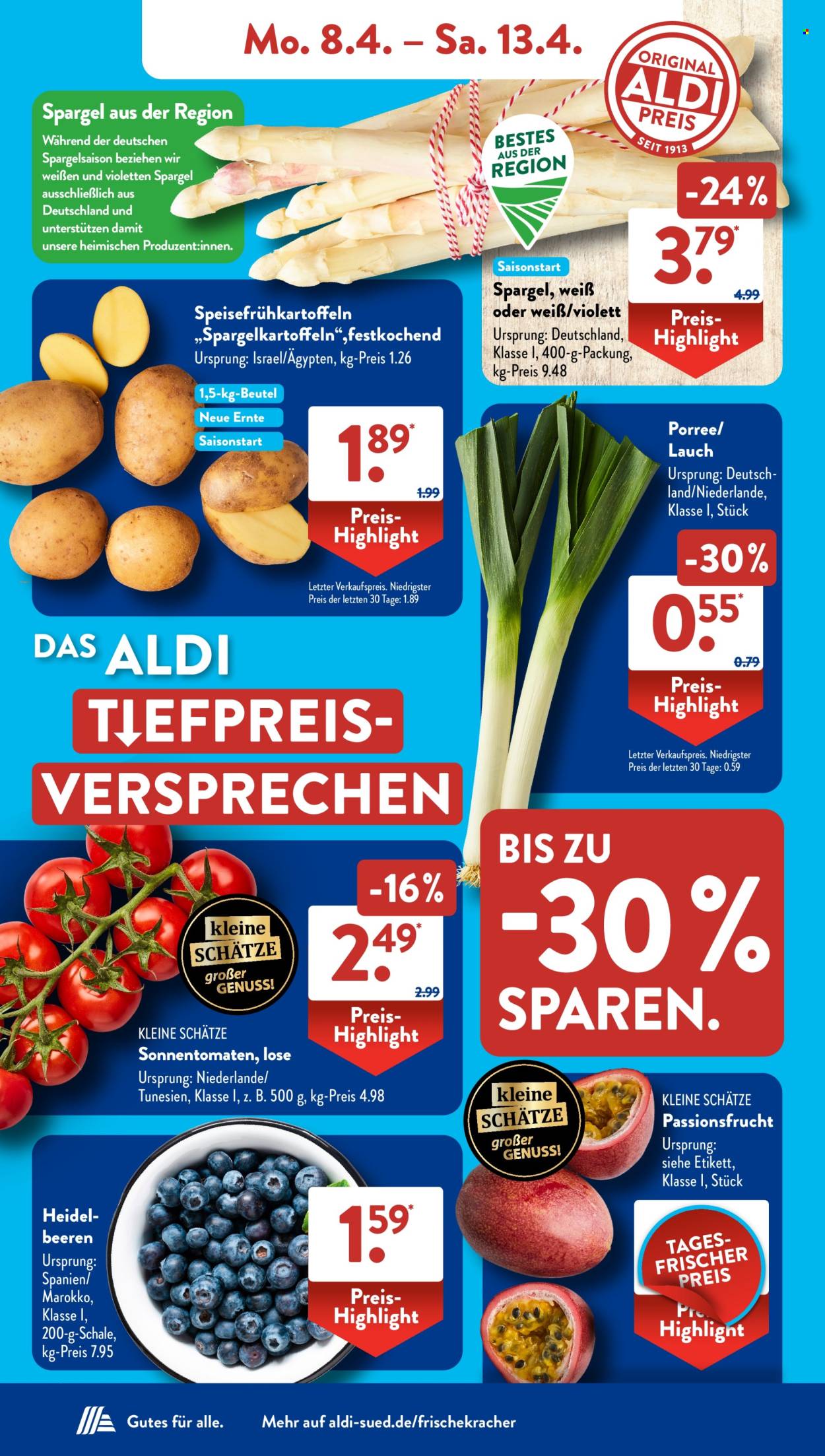 ALDI SÜD Prospekte  - 8.04.2024 - 13.04.2024. Seite 4