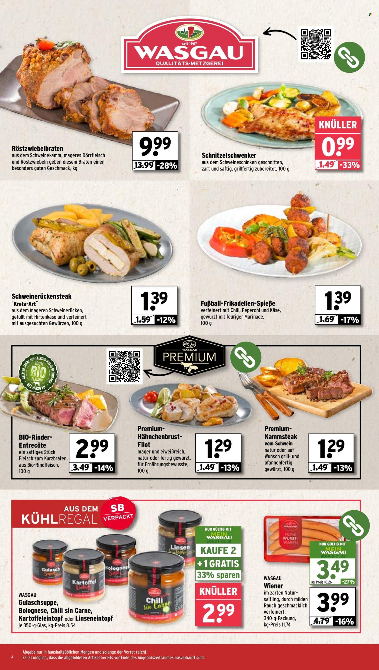 Wasgau Prospekte  - 8.04.2024 - 13.04.2024. Seite 4