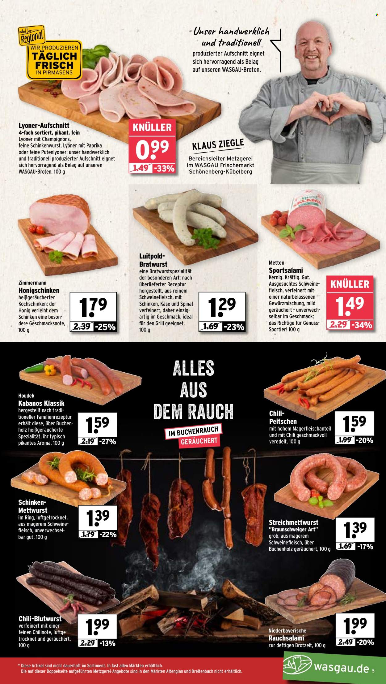 Wasgau Prospekte  - 8.04.2024 - 13.04.2024. Seite 5