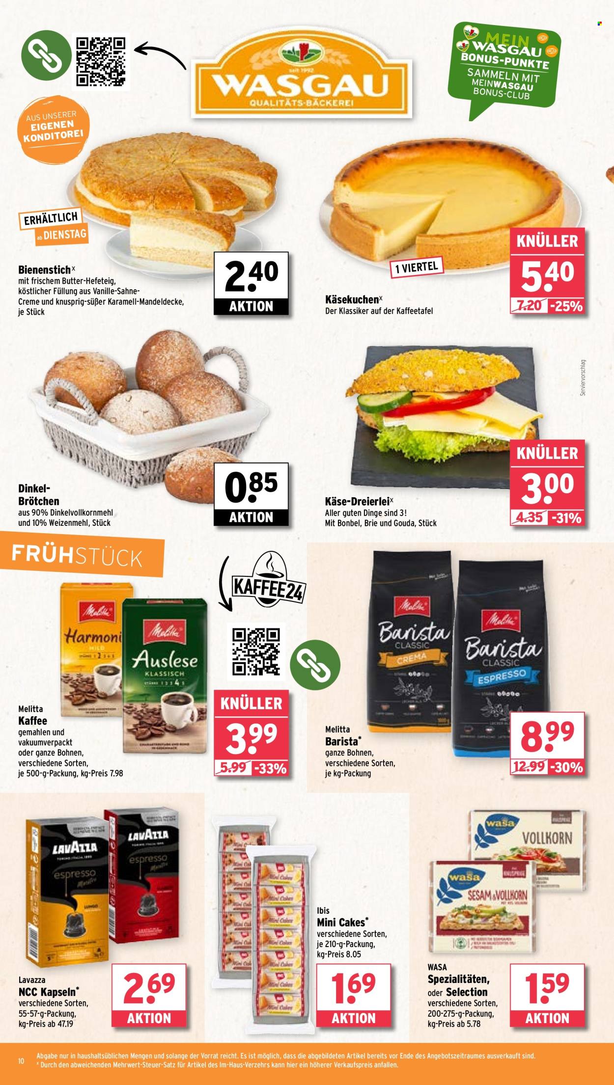 Wasgau Prospekte  - 8.04.2024 - 13.04.2024. Seite 10