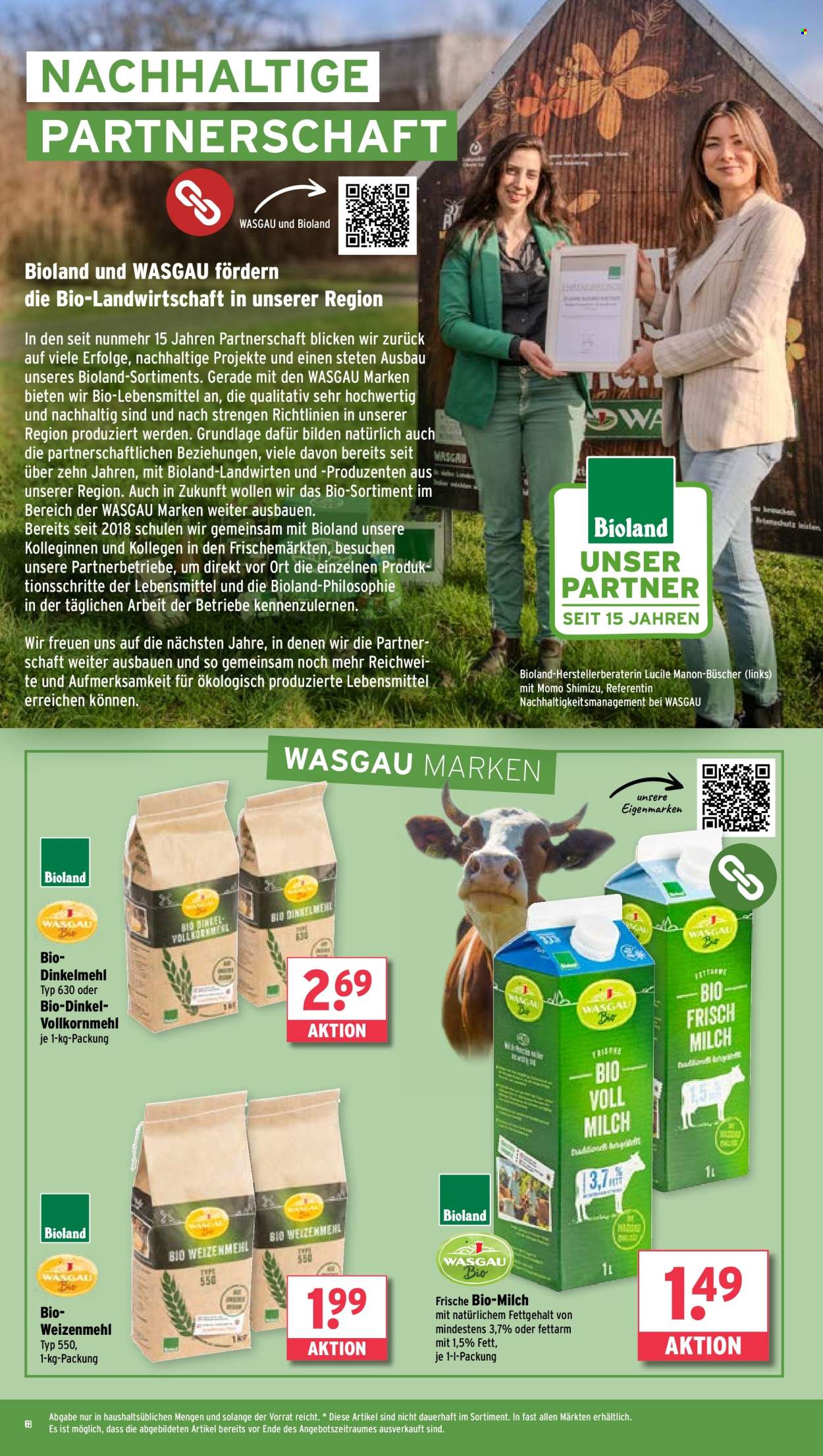 Wasgau Prospekte  - 8.04.2024 - 13.04.2024. Seite 18